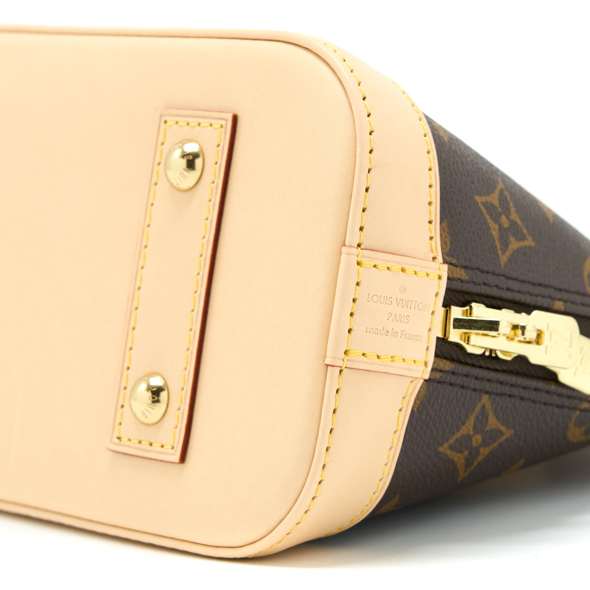 LOUIS VUITTON ALMA BB MONOGRAM CANVAS GHW (NEW VERSION)