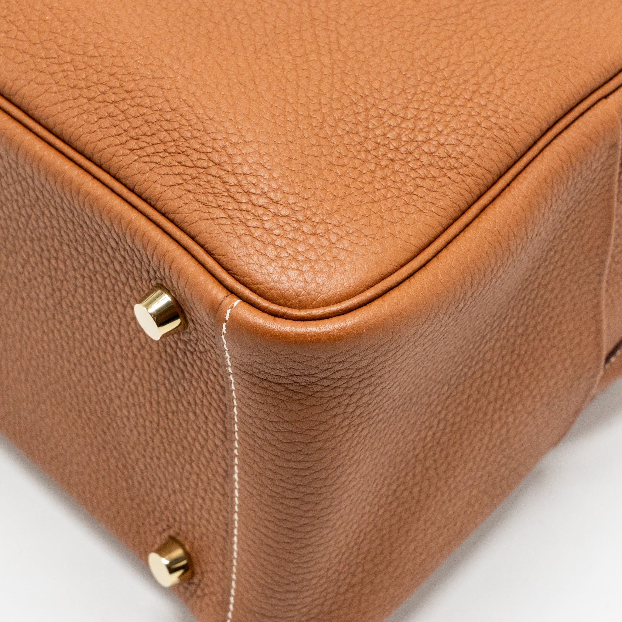 HERMES LINDY 26 CLEMENCE GOLD GHW