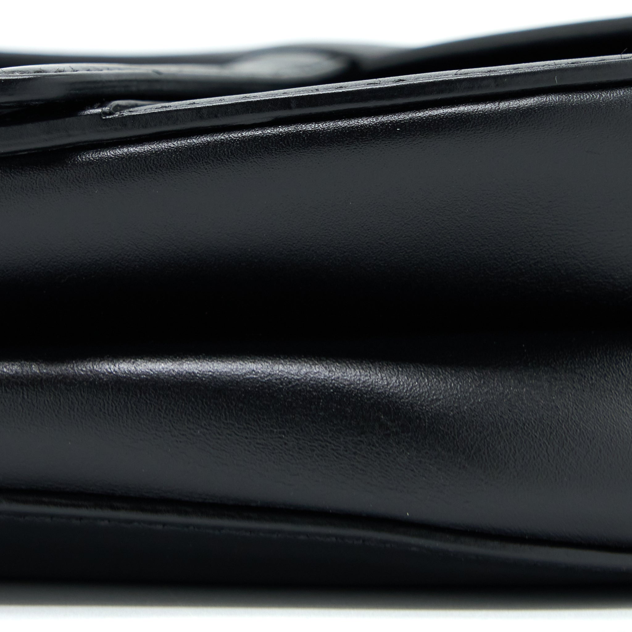 DIOR MEDIUM SADDLE BAG CALFSKIN BLACK SHW
