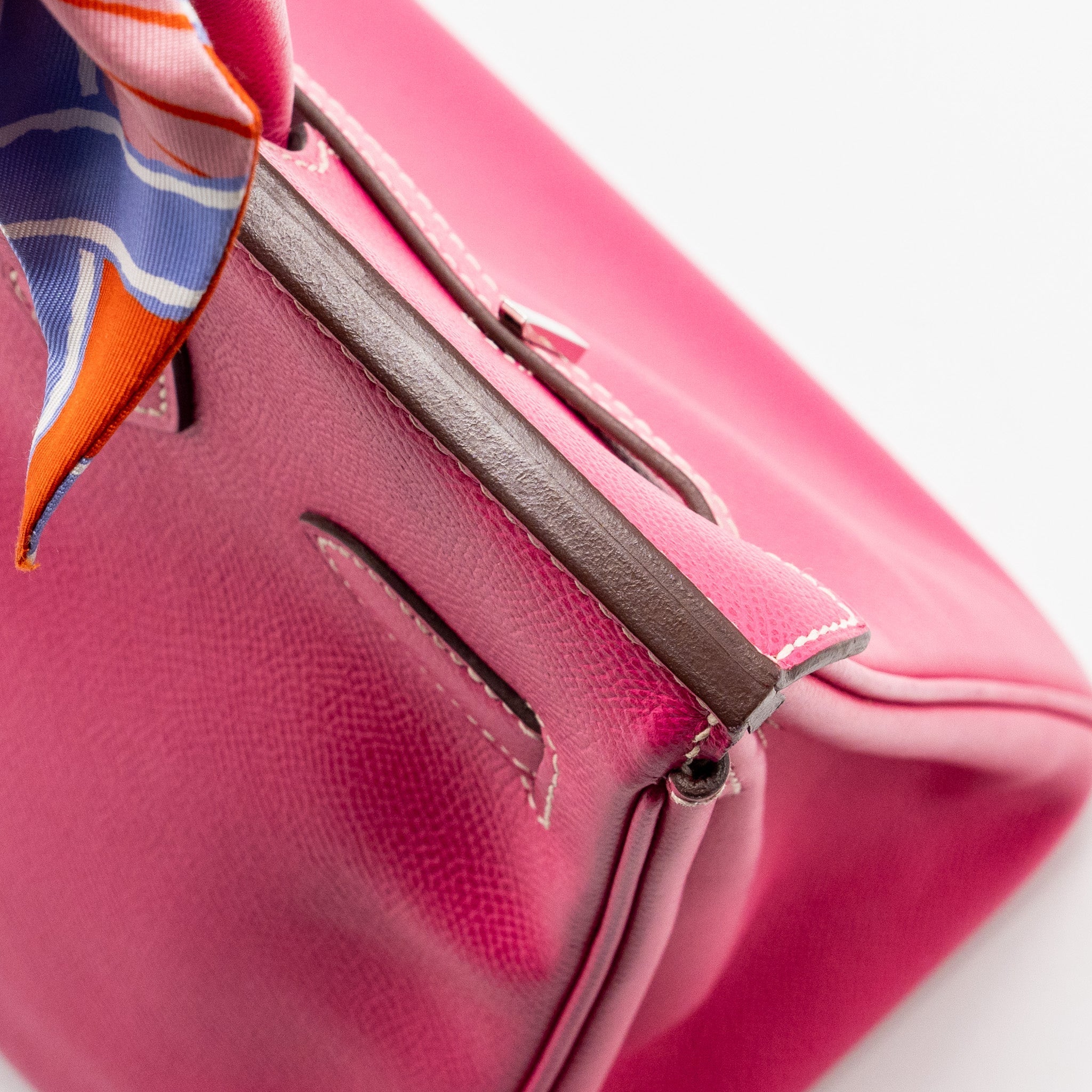 HERMES BIRKIN 30 EPSOM ROSE TYRIEN SHW