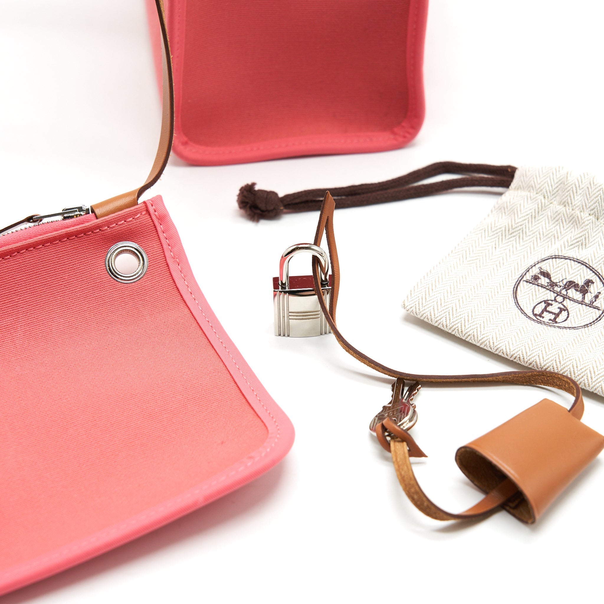 HERMES HERBAG31 ROSE AZALEE