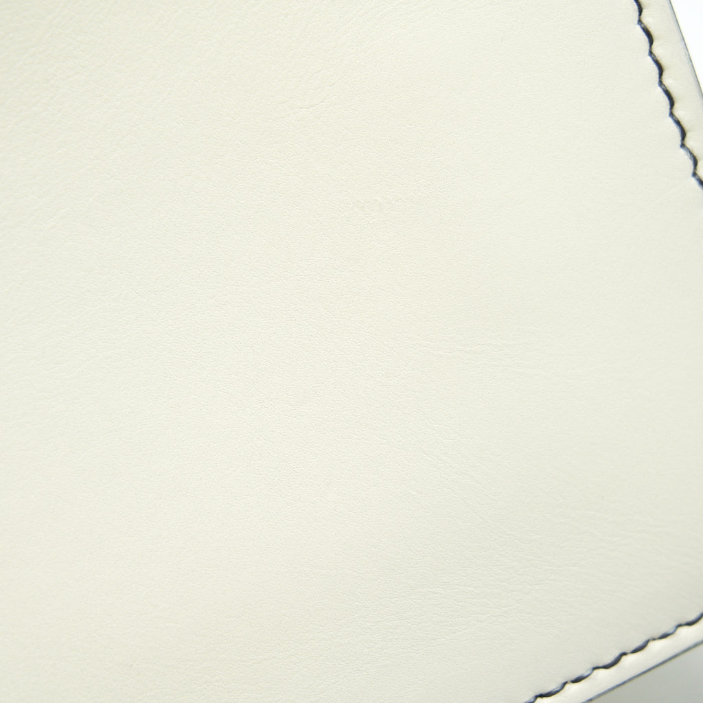 DIOR J'ADIOR FLAP BAG CHAIN BAG CLUTCH WHITE GHW