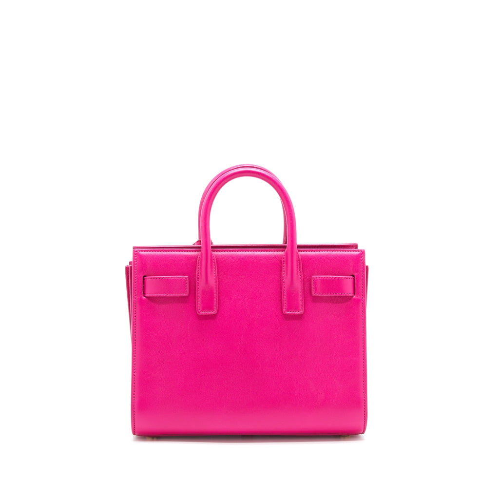SAINT LAURENT SAC DE JOUR NANO PINK