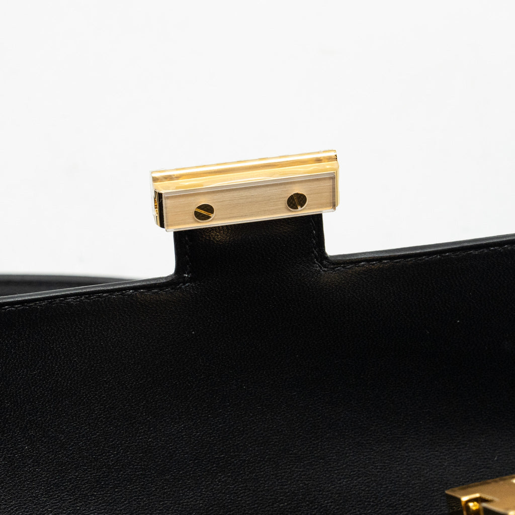 HERMES CONSTANCE ELAN EPSOM BLACK GHW