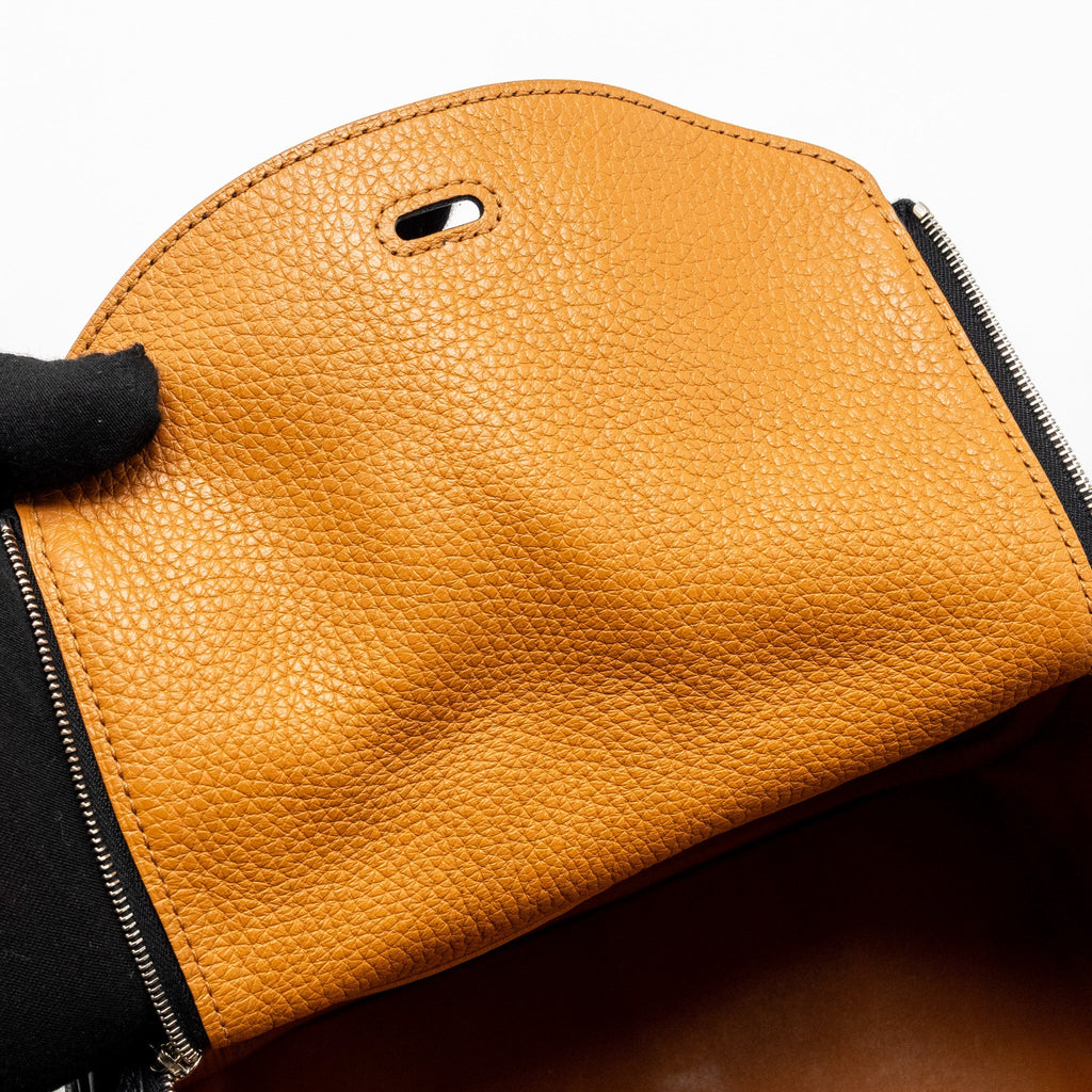 HERMES LINDY 26 CLEMENCE BLACK/TOFFEE SHW