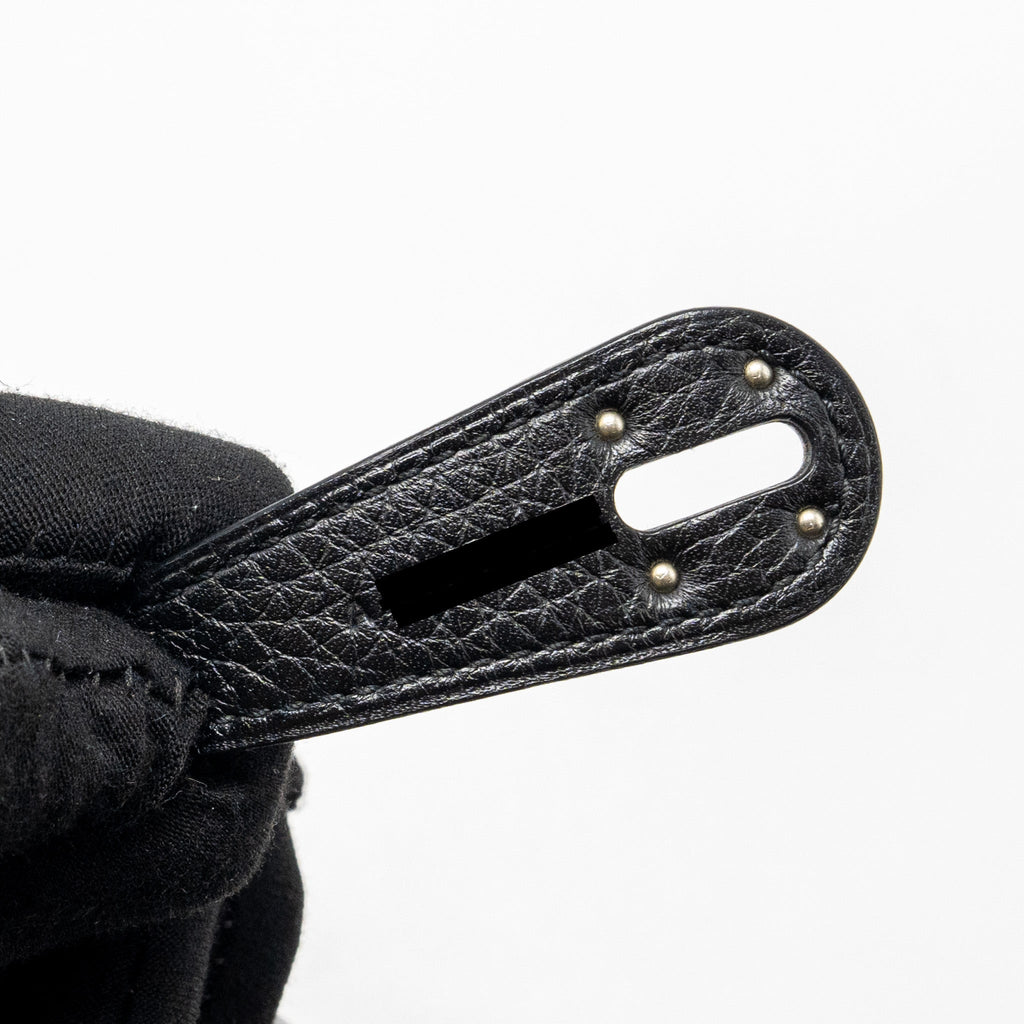 HERMES LINDY 26 CLEMENCE BLACK/TOFFEE SHW