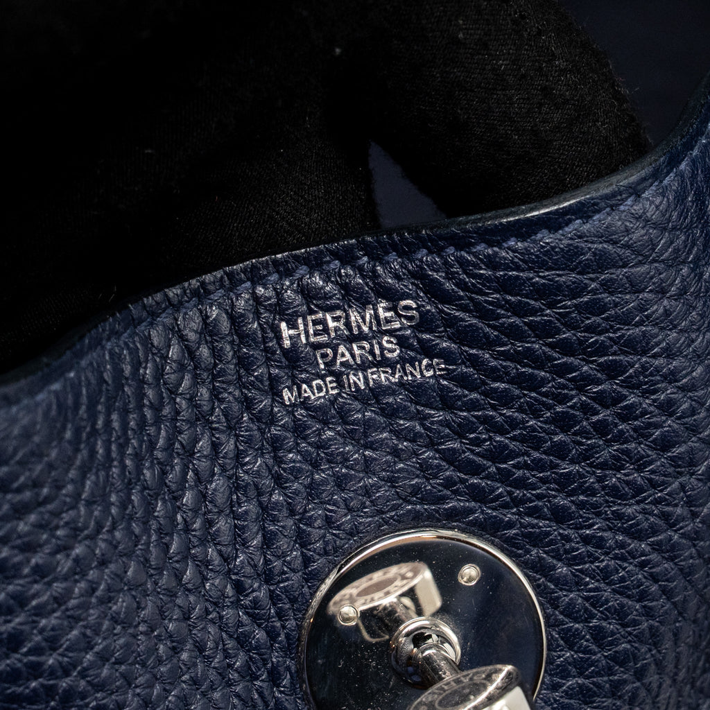 HERMES LINDY 30 CLEMENCE BLUE JEANS SHW