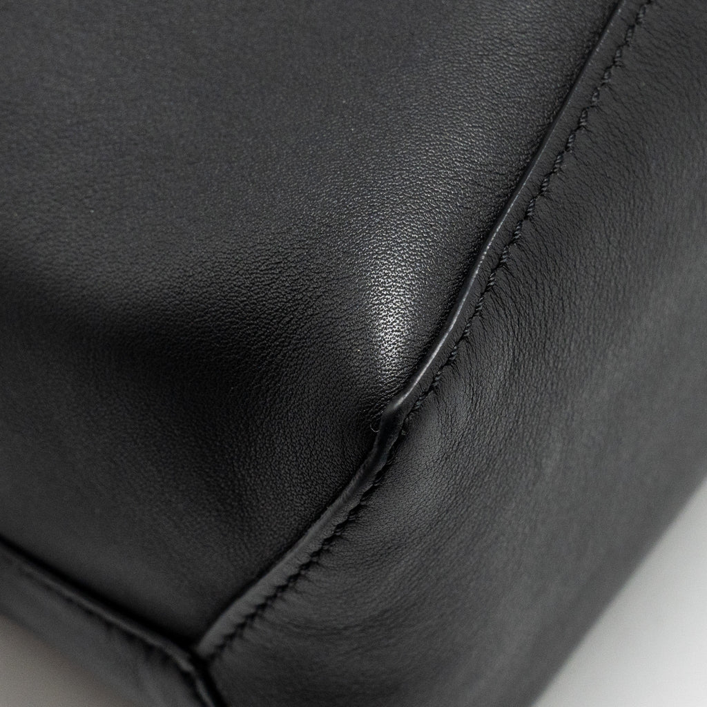 LOEWE PUZZLE HOBO BAG CALFSKIN BLACK GHW