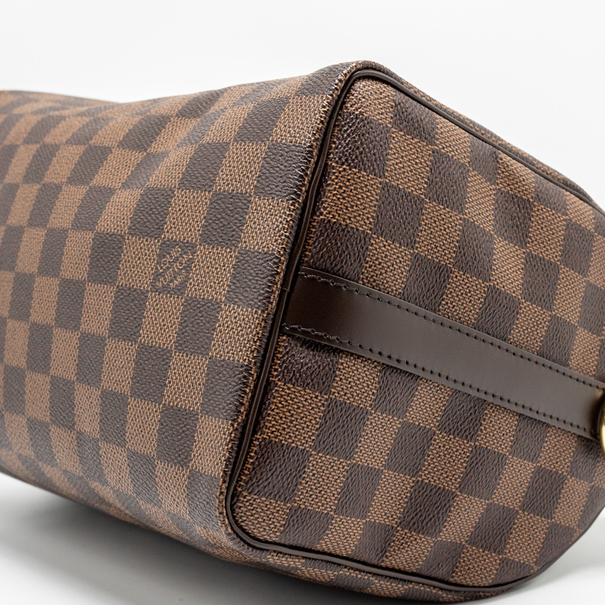LOUIS VUITTON SPEEDY BANDOULIERE 25 DAMIER EBENE GHW