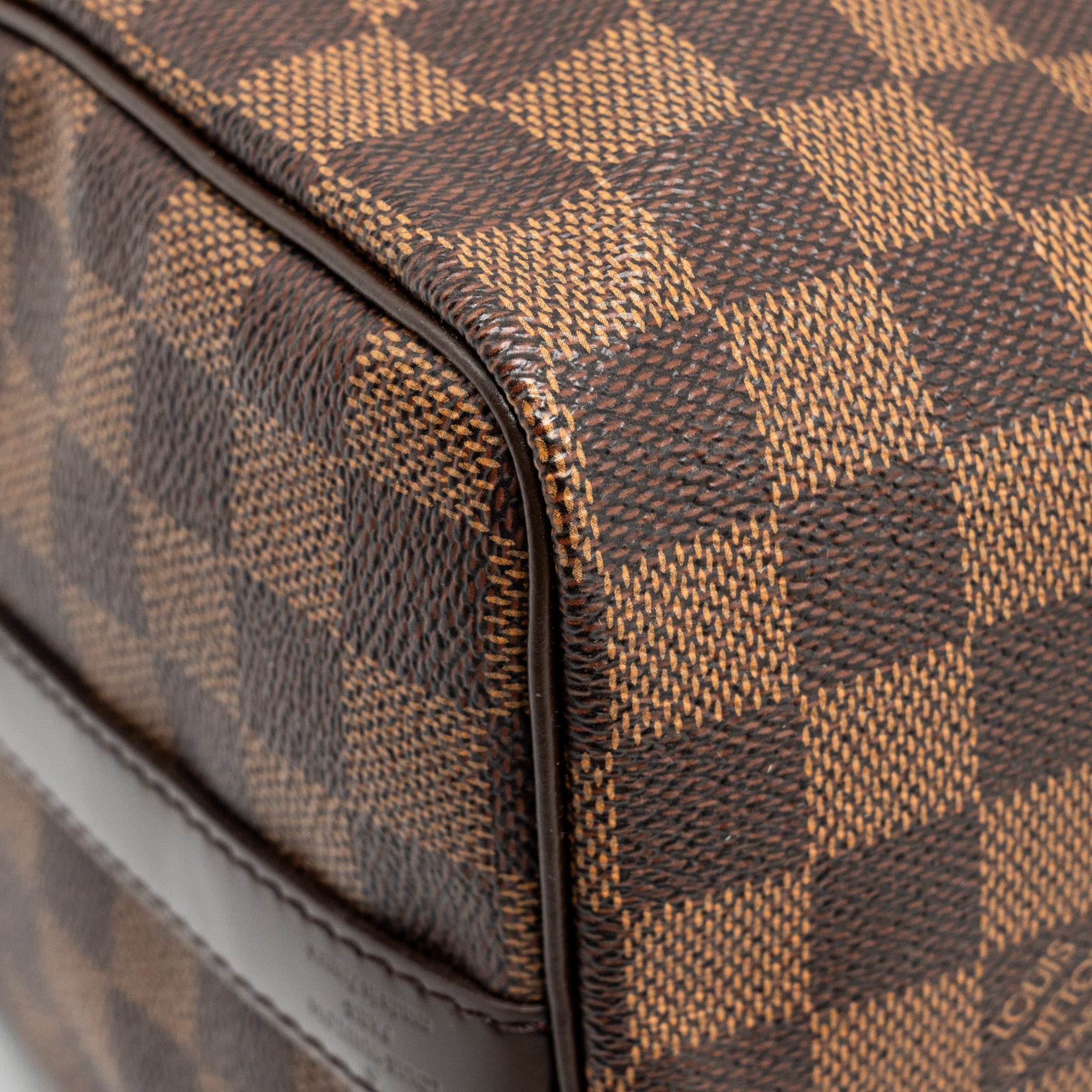 LOUIS VUITTON SPEEDY BANDOULIERE 25 DAMIER EBENE GHW