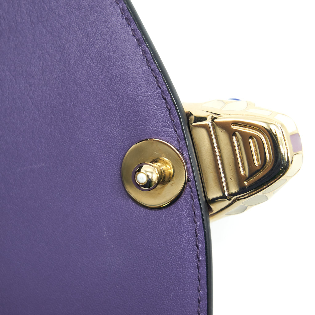 BVLGARI SERPENTI FOREVER CROSSBODY BAG PURPLE