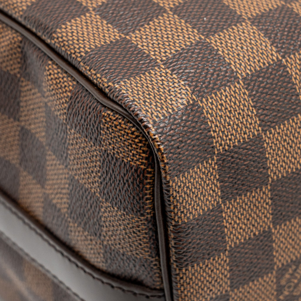 LOUIS VUITTON SPEEDY BANDOULIERE 25 DAMIER EBENE GHW