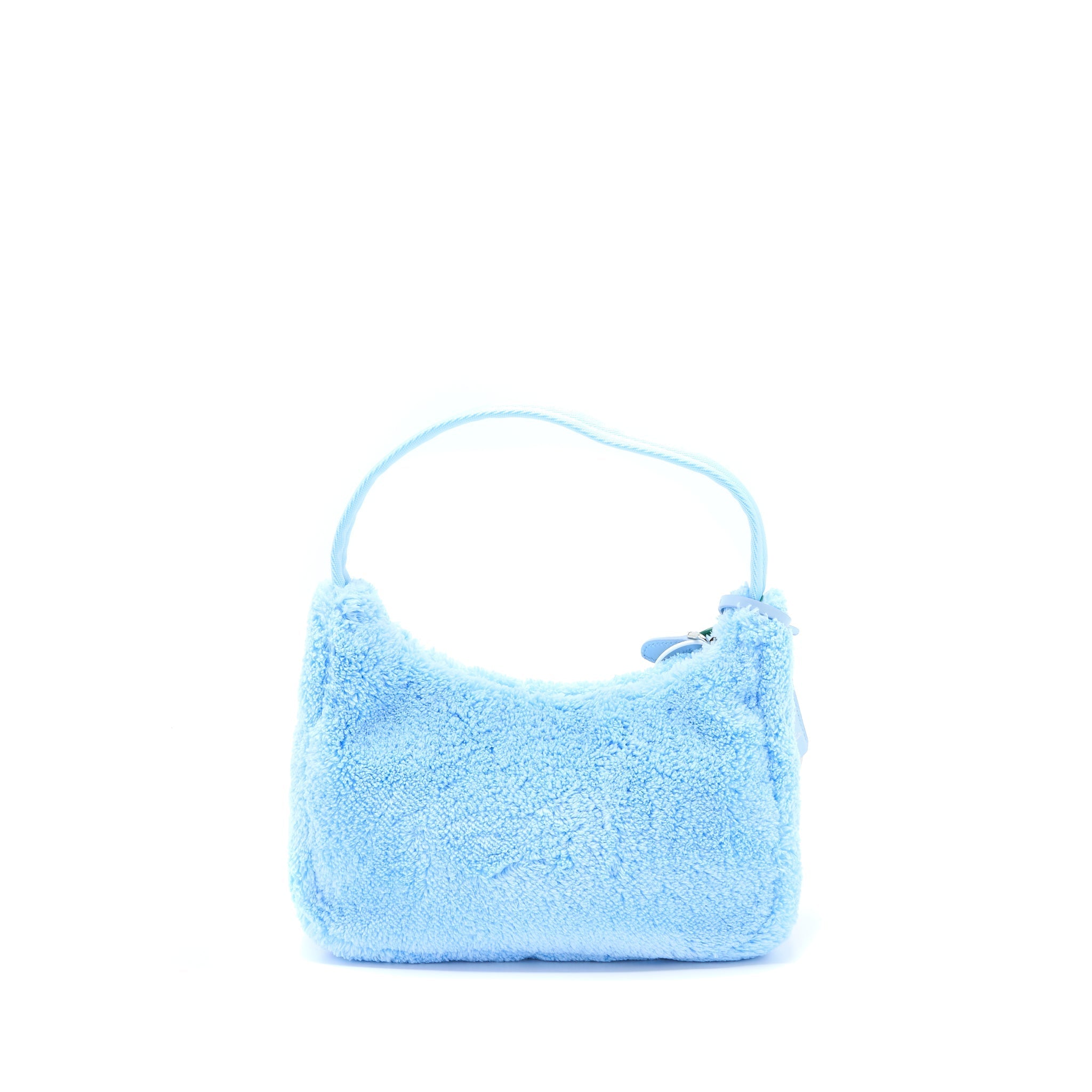 PRADA RE-EDITION 2000 TERRY MINI BAG BLUE SHW