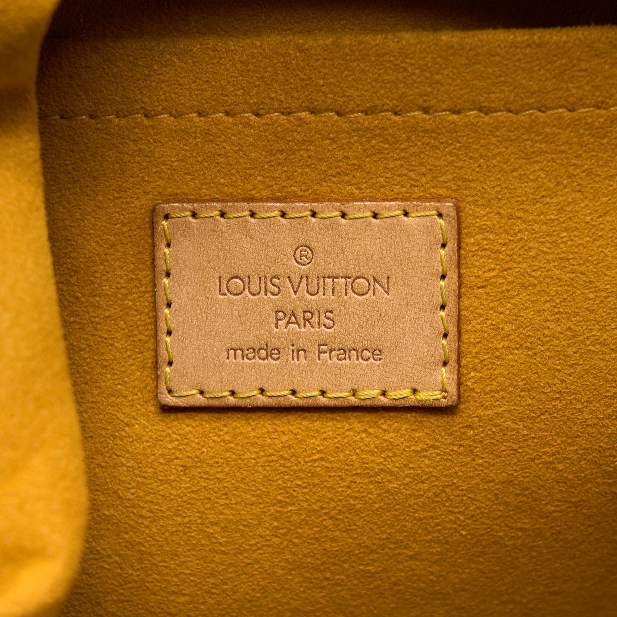 LOUIS VUITTON VINTAGE BAGGY BAG MONOGRAM DENIM GHW