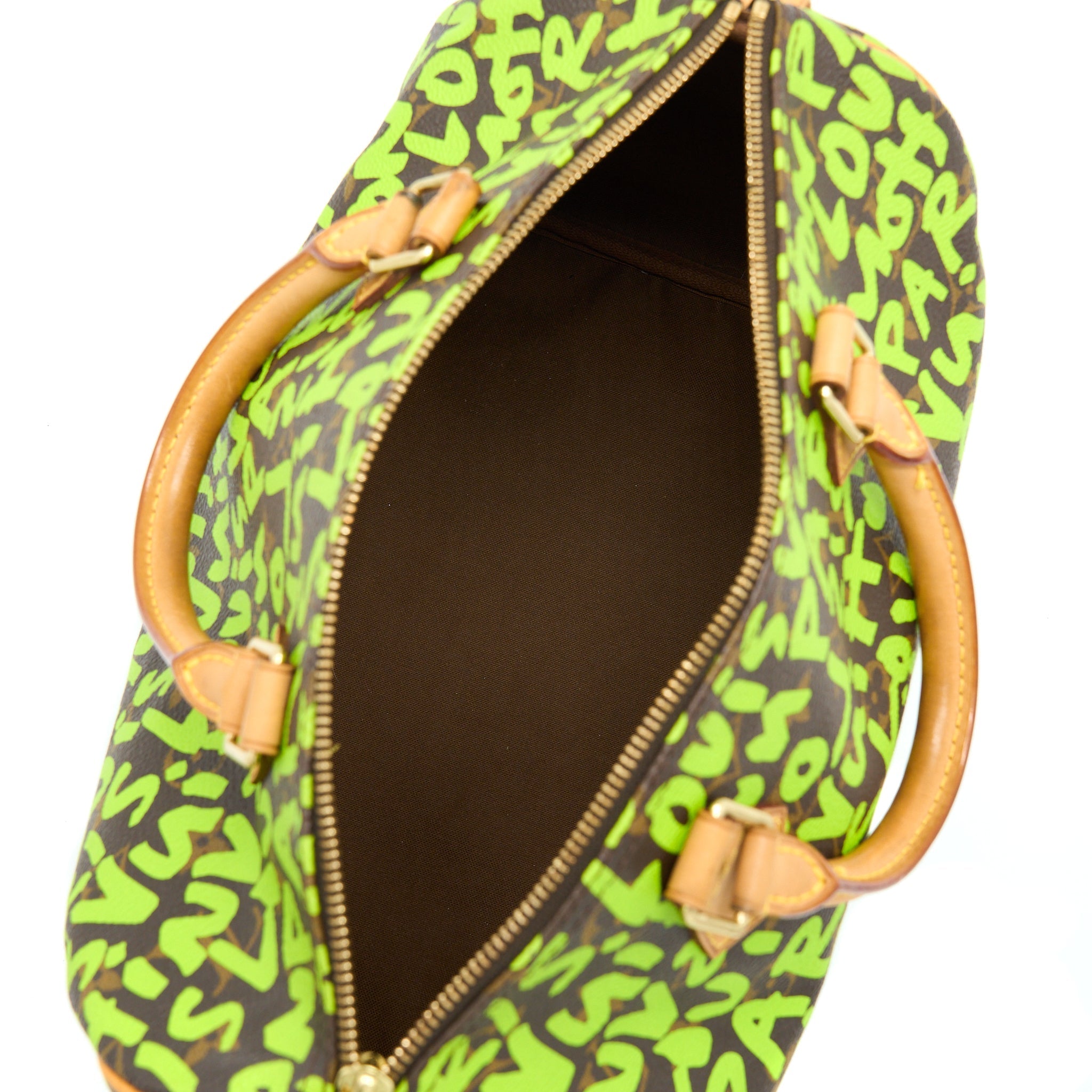LOUIS VUITTON SPEEDY 30 GRAFFITI STEPHEN SPROUSE LIMITED EDITION WITH AN EXTRA STRAP