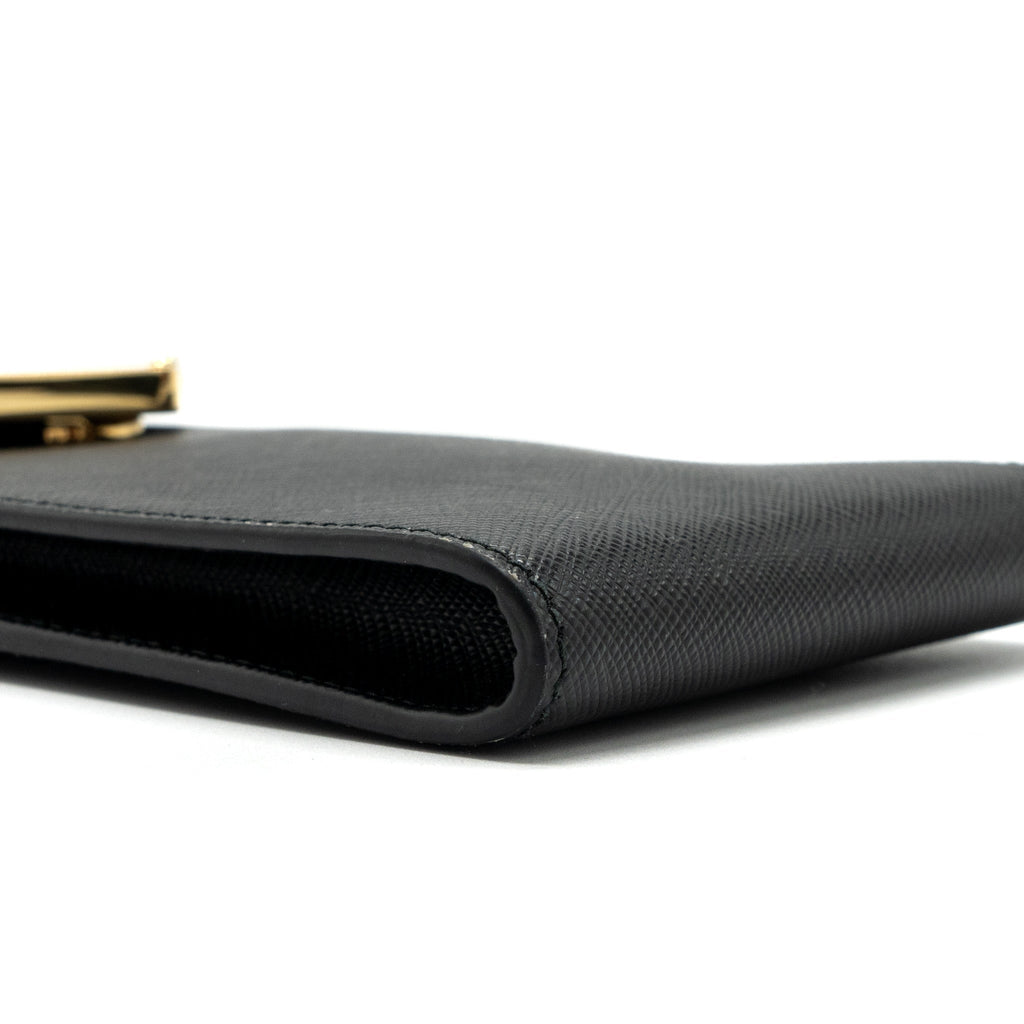 PRADA MINI BAG SAFFIANO LEATHER BLACK GHW