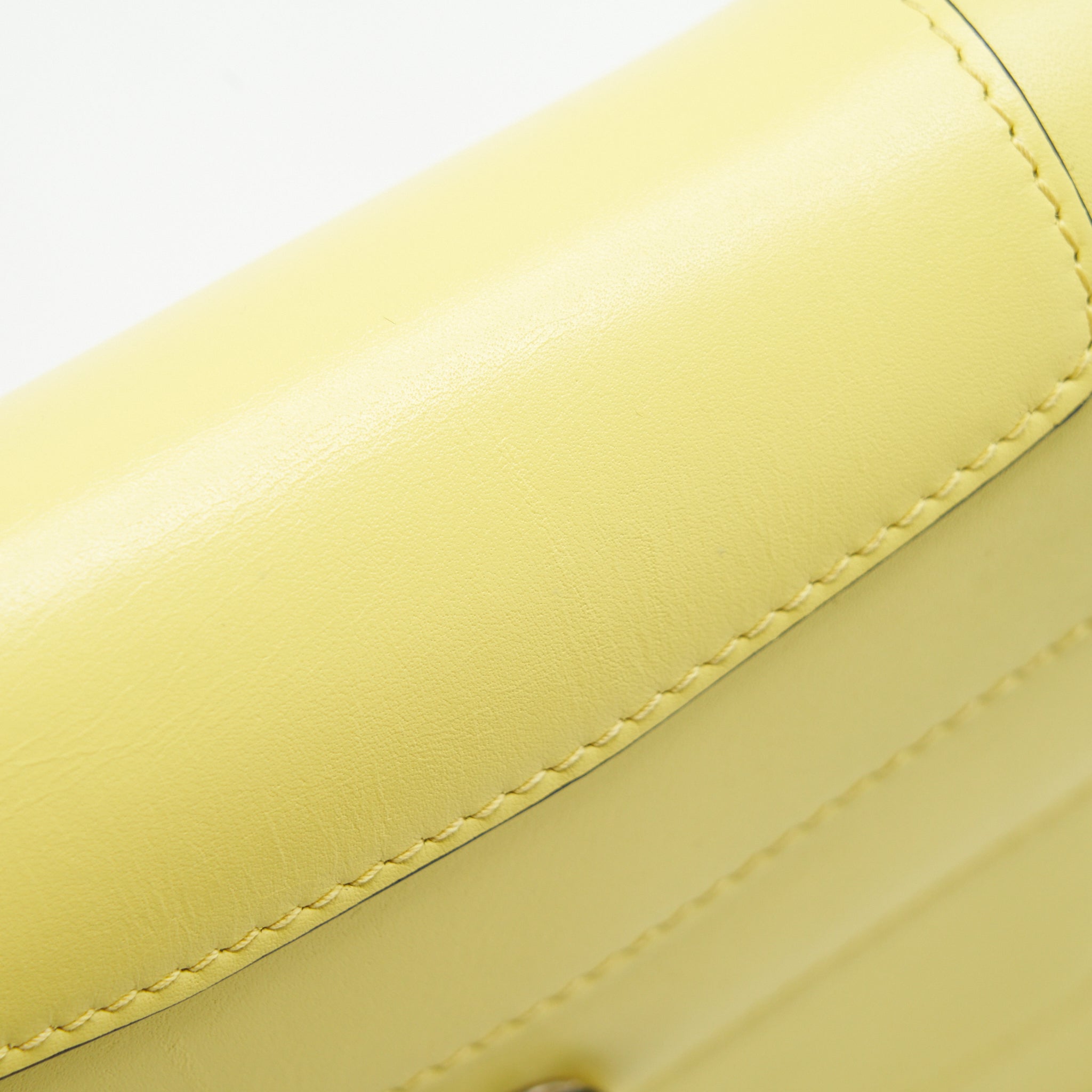 BVLGARI SERPENTI FLAP SHOULDER BAG YELLOW