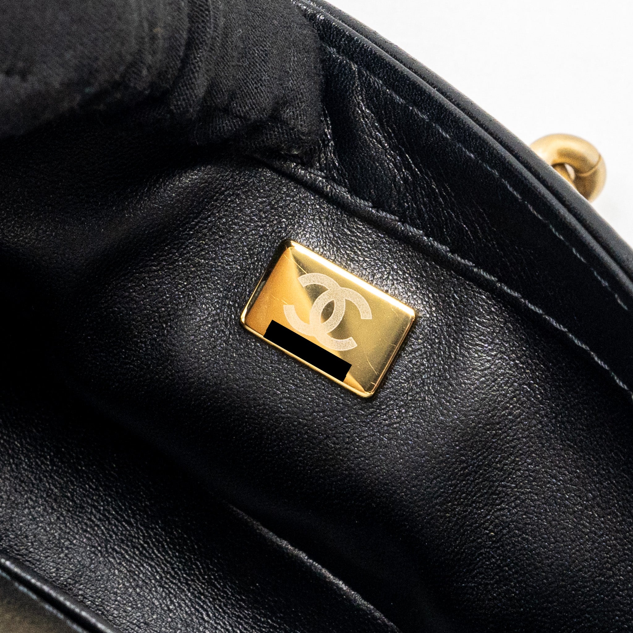 CHANEL TOP HANDLE SMALL BOY BAG LIMITED EDITION CALFSKIN BLACK GHW(MICROCHIP)