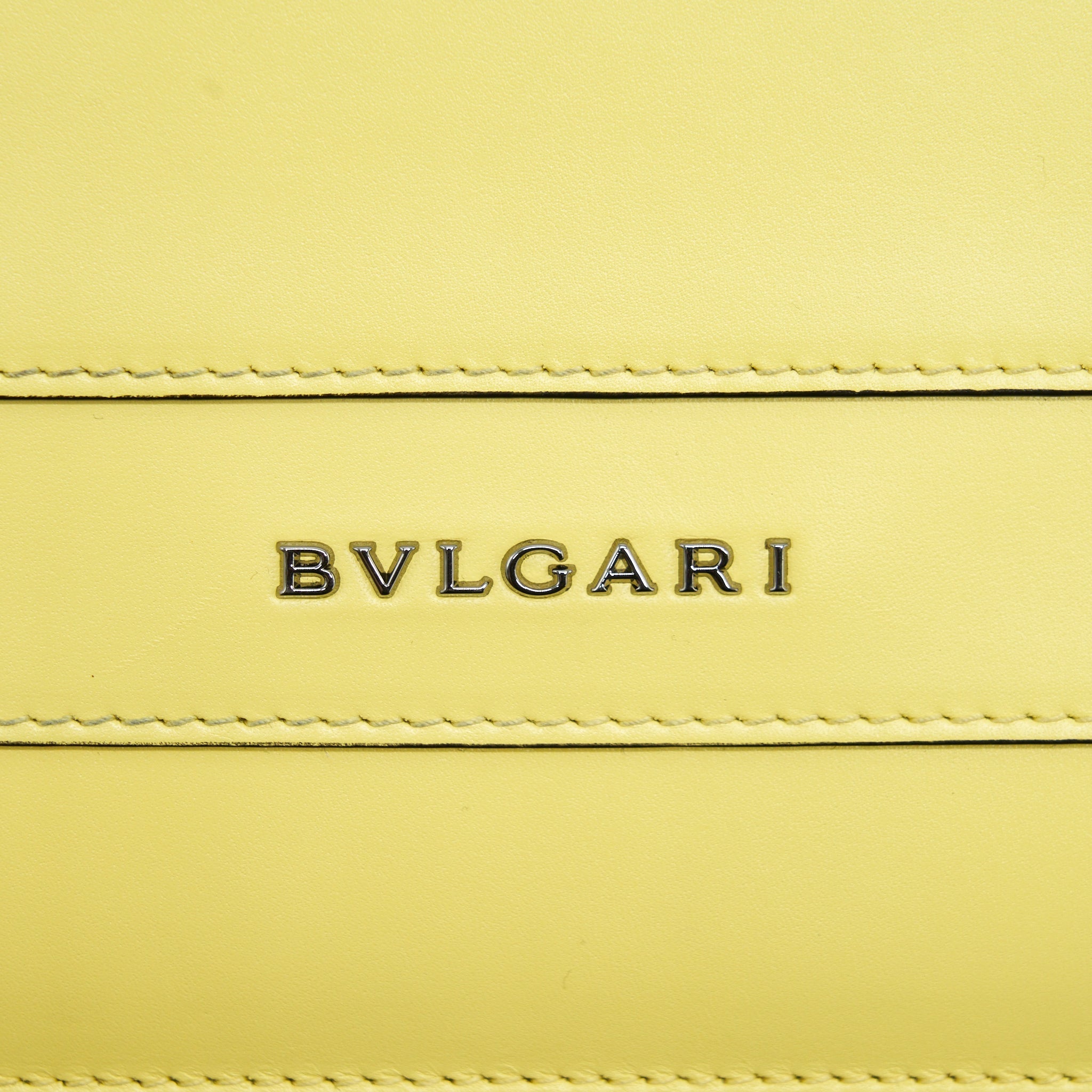 BVLGARI SERPENTI FLAP SHOULDER BAG YELLOW