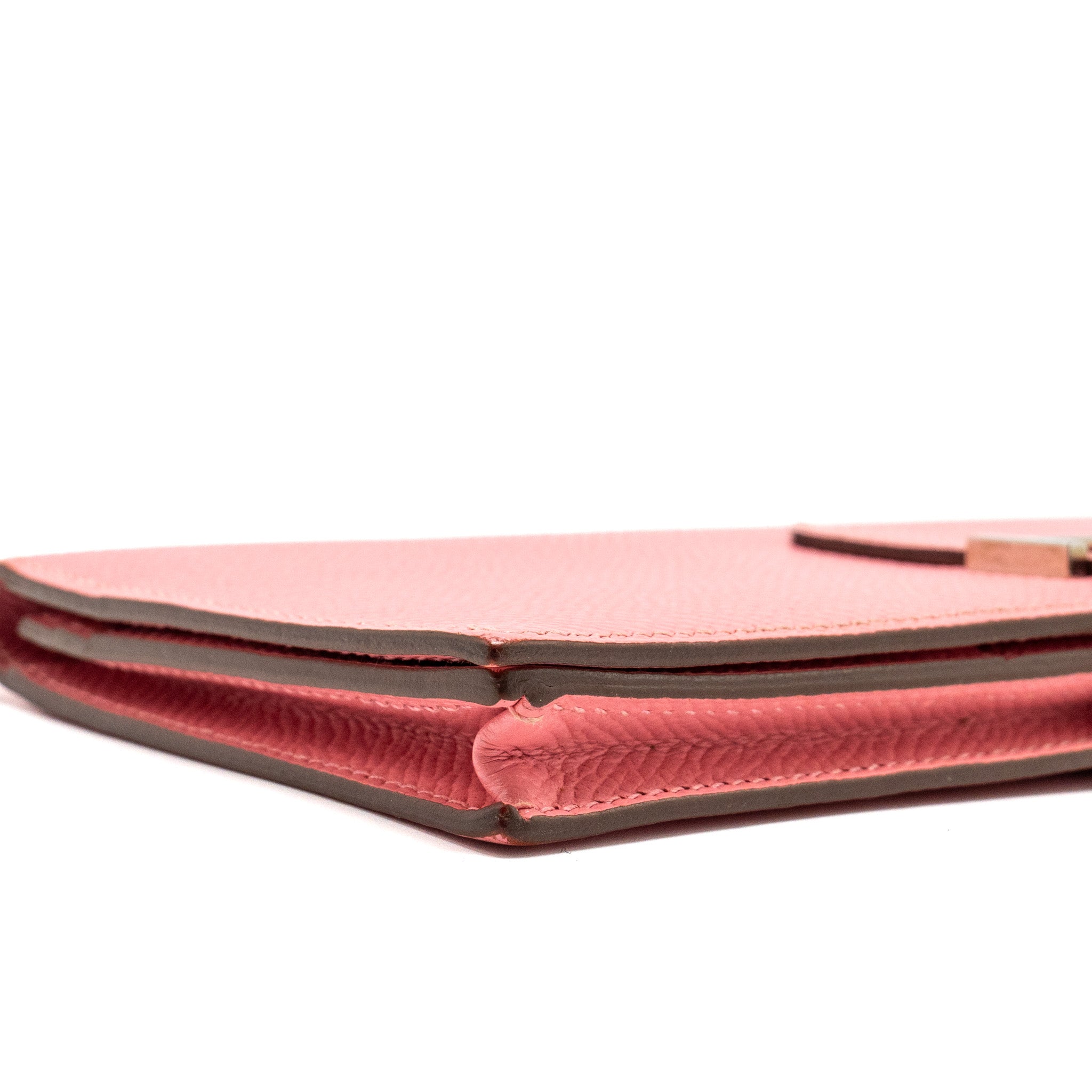 HERMES BEARN LONG WALLET EPSOM ROSE CONFETTI SHW