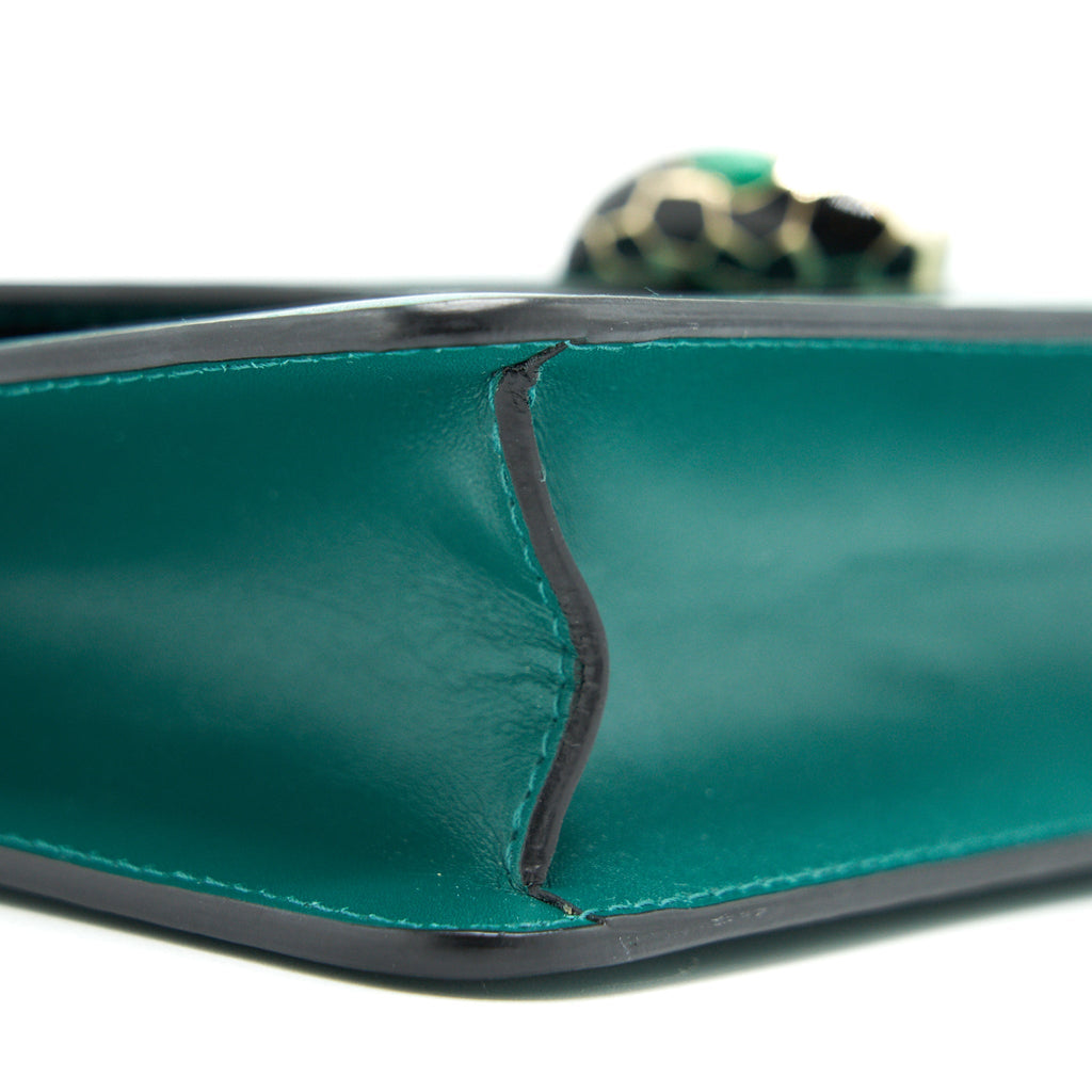 BVLGARI SERPENTI FOREVER CROSSBODY BAG GREEN