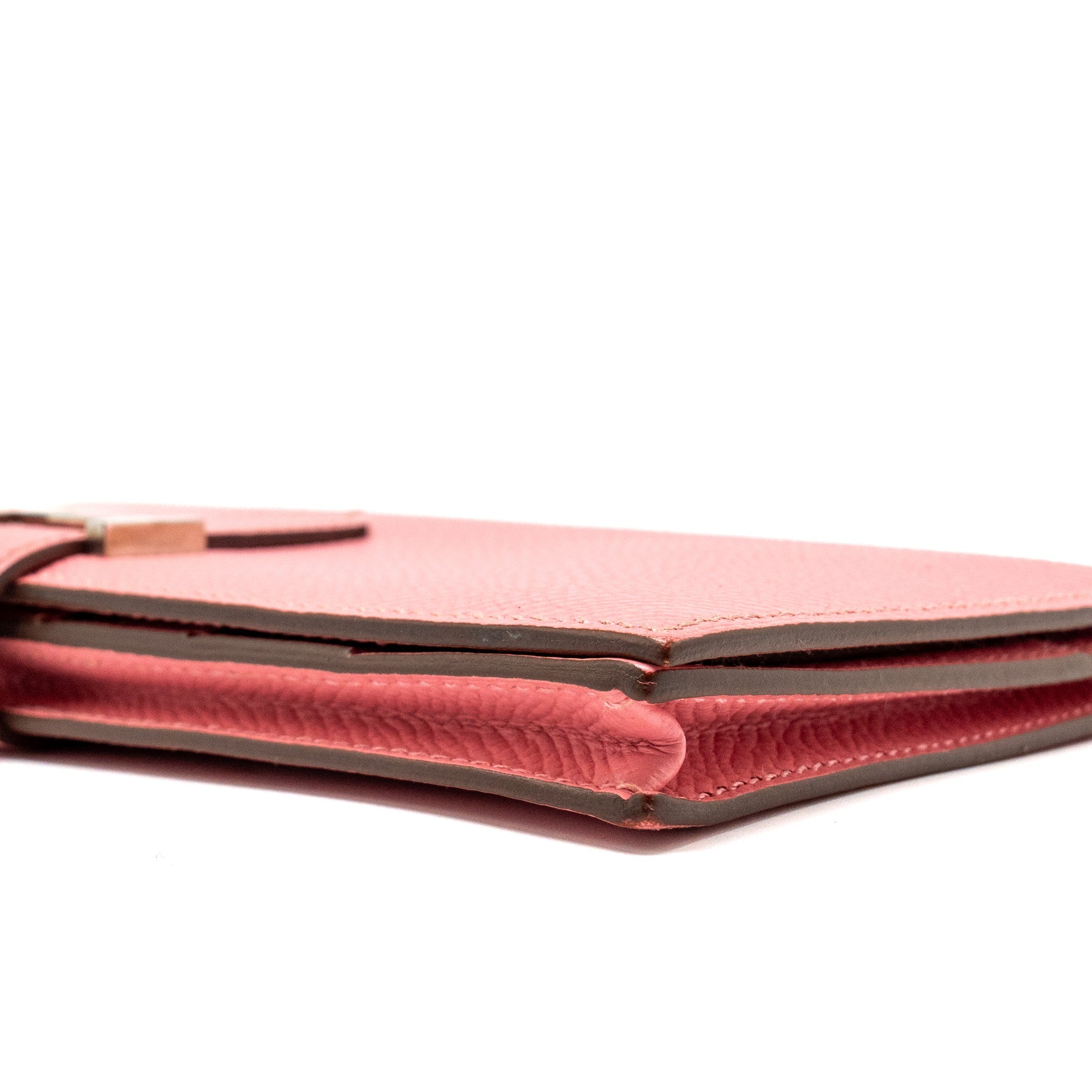 HERMES BEARN LONG WALLET EPSOM ROSE CONFETTI SHW