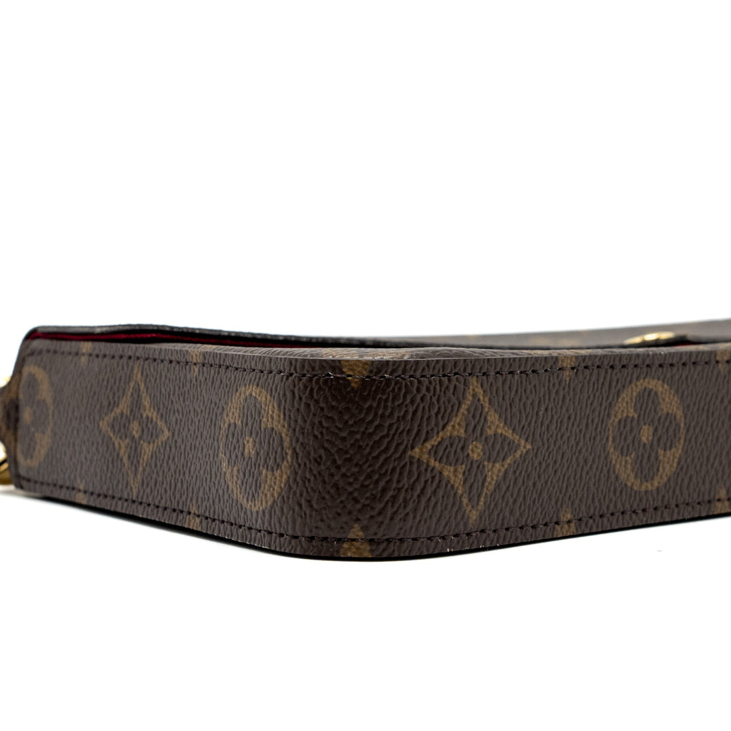 LOUIS VUITTON FELICIE POCHETTE MONOGRAM CANVAS GHW