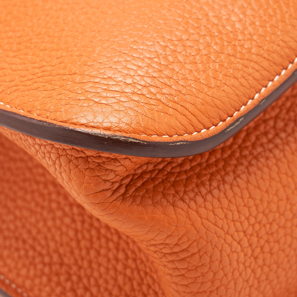 HERMES HALZAN 31 CLEMENCE ORANGE SHW