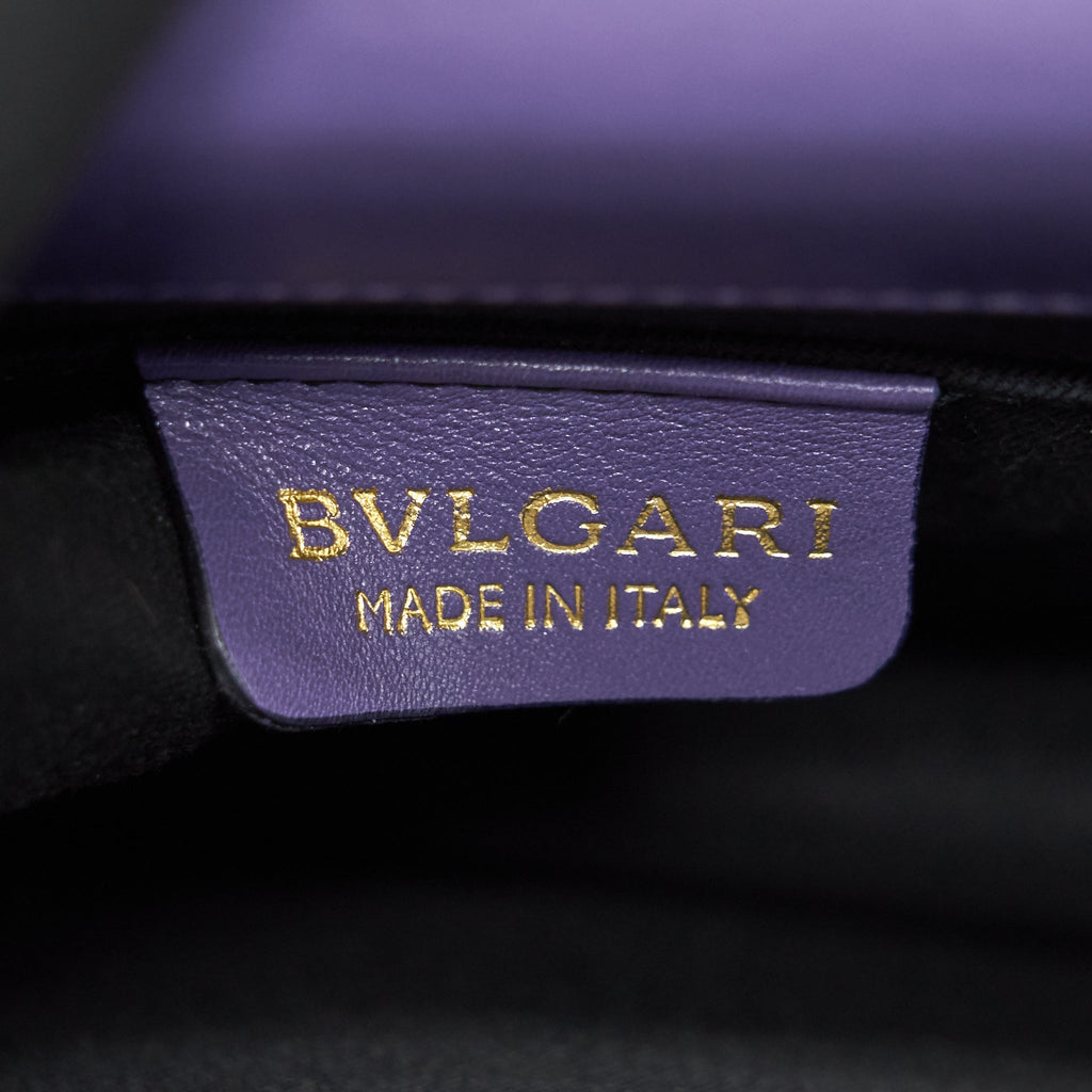 BVLGARI SERPENTI FOREVER CROSSBODY BAG PURPLE