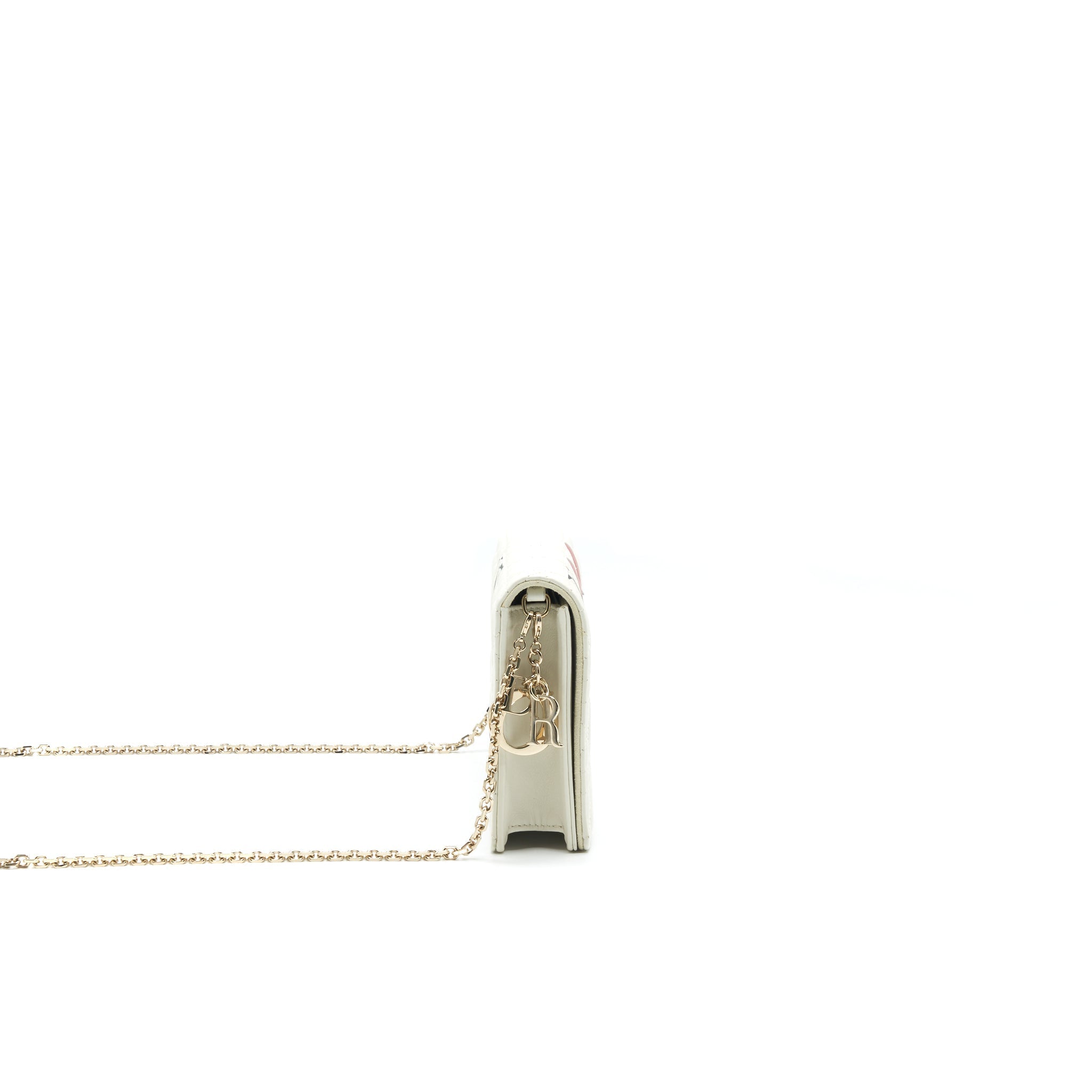 DIOR J'ADIOR LOVE LADY DIOR POUCH WITH CHAIN