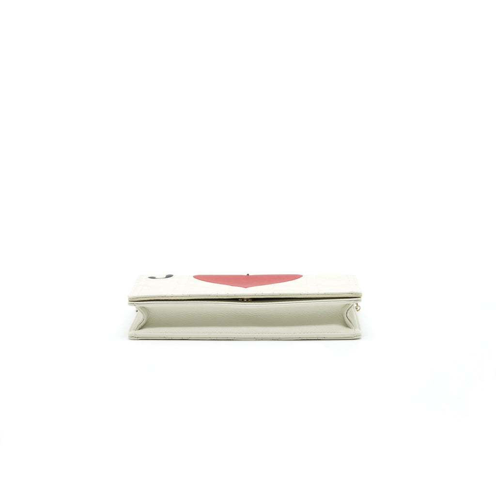 DIOR J'ADIOR LOVE LADY DIOR POUCH WITH CHAIN