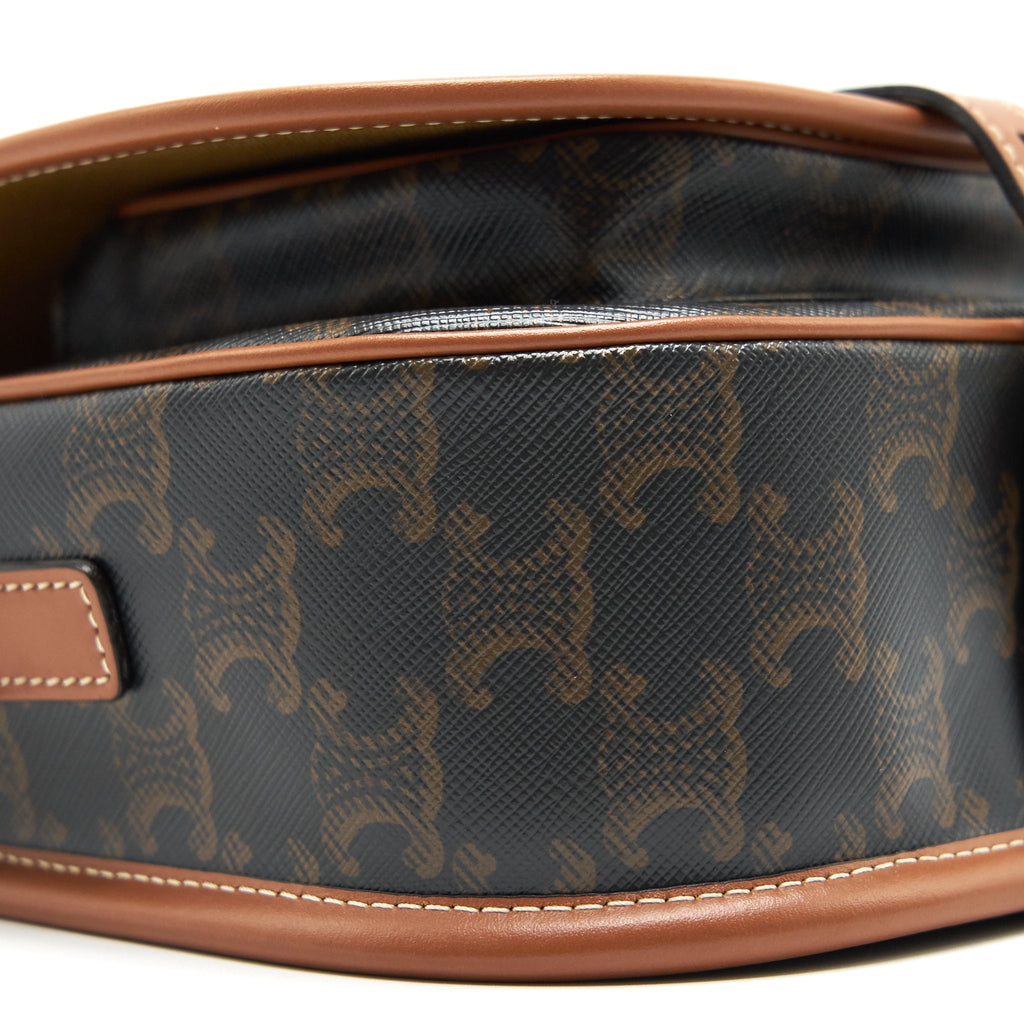 CELINE FLOCO BAG IN TRIOMPHE CANVAS