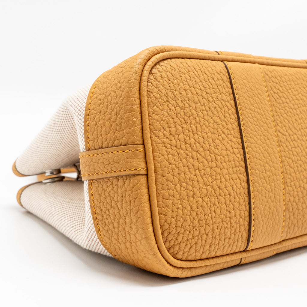 HERMES NEO GARDEN PARTY 23 CANVAS/NEGONDA BEIGE/NATUREL SABLE SHW