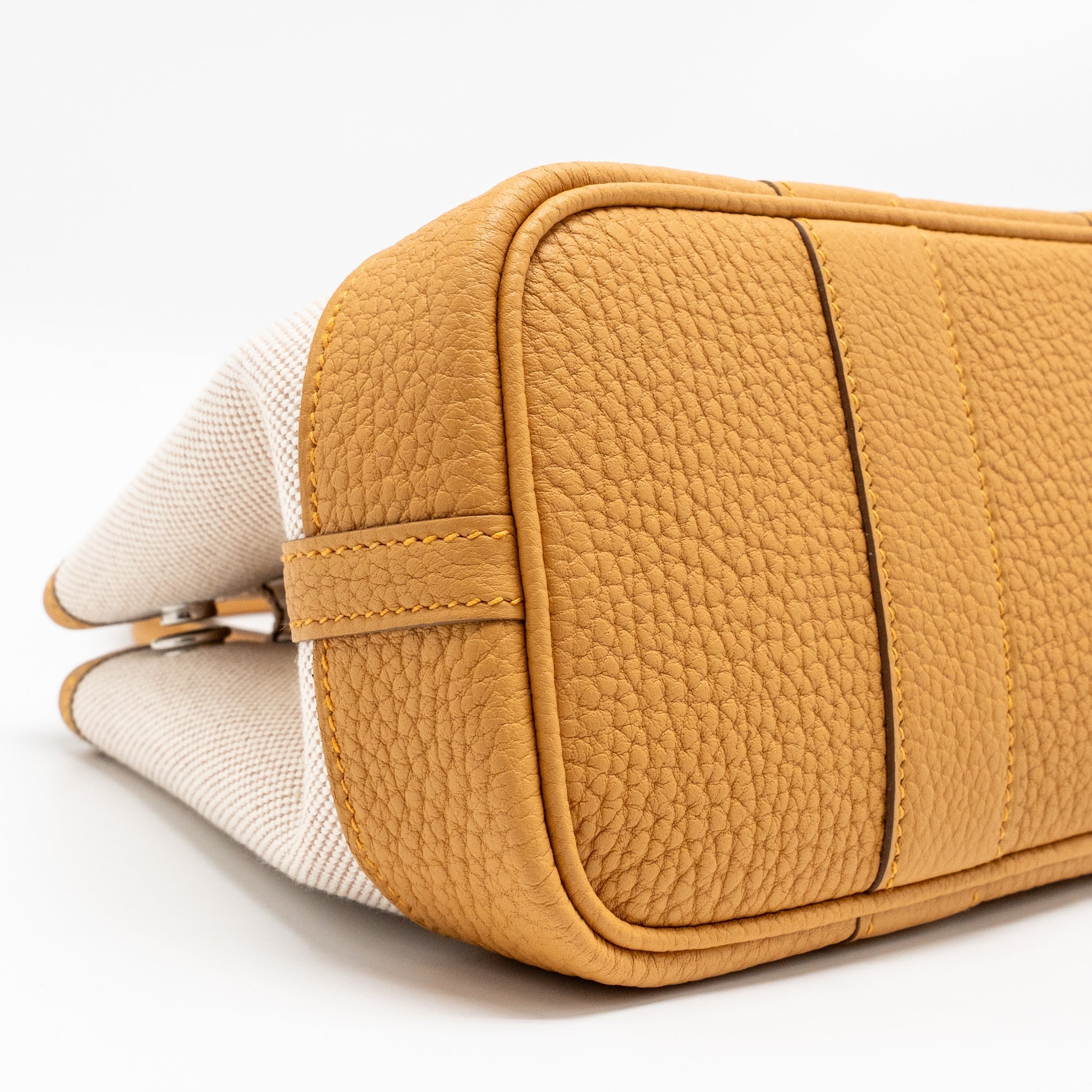 HERMES NEO GARDEN PARTY 23 CANVAS/NEGONDA BEIGE/NATUREL SABLE SHW