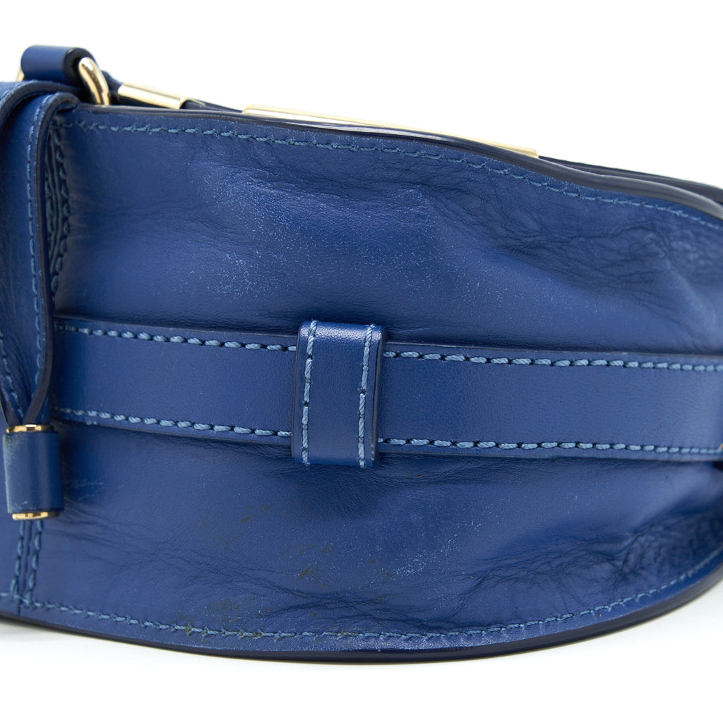 CHLOE CROSSBODY BAG BLUE GHW