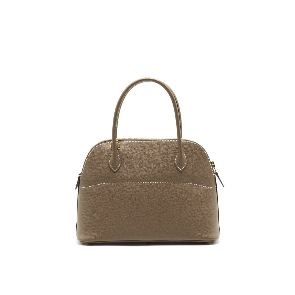 HERMES BOLIDE 27 BAG ETOUPE EPSOM GHW
