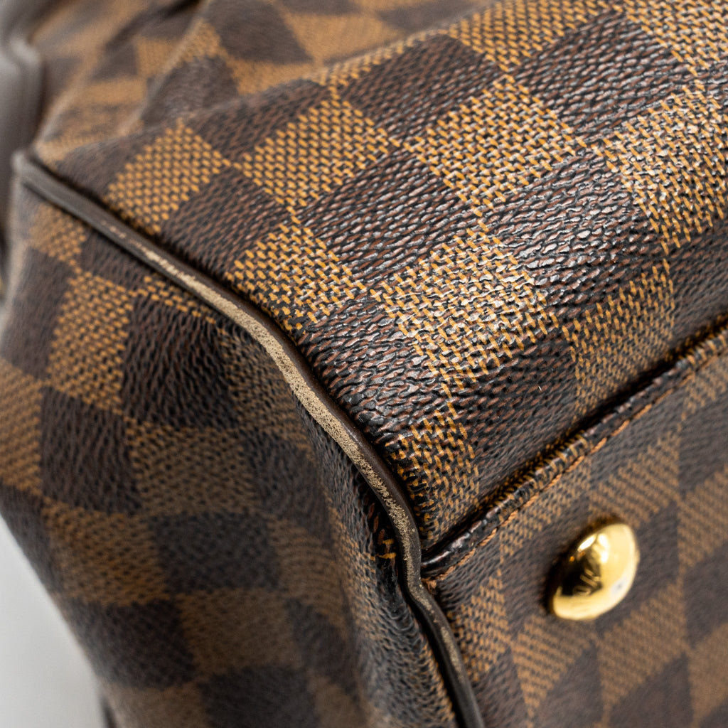 LOUIS VUITTON TREVI PM DAMIER EBENE CANVAS GHW