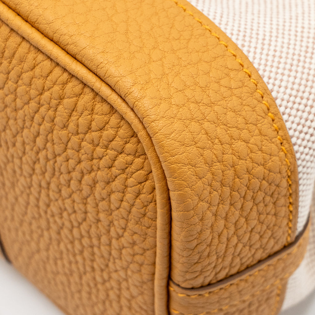 HERMES NEO GARDEN PARTY 23 CANVAS/NEGONDA BEIGE/NATUREL SABLE SHW