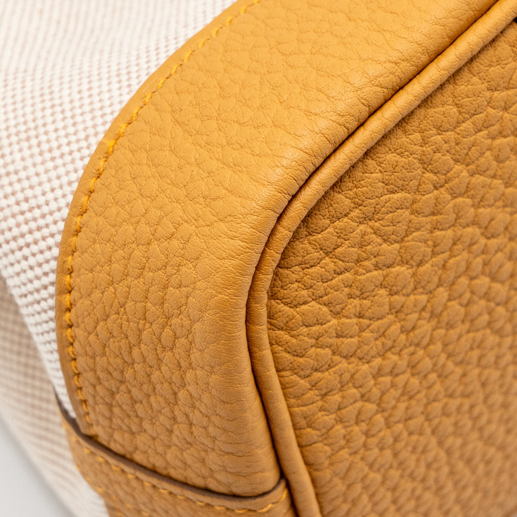 HERMES NEO GARDEN PARTY 23 CANVAS/NEGONDA BEIGE/NATUREL SABLE SHW