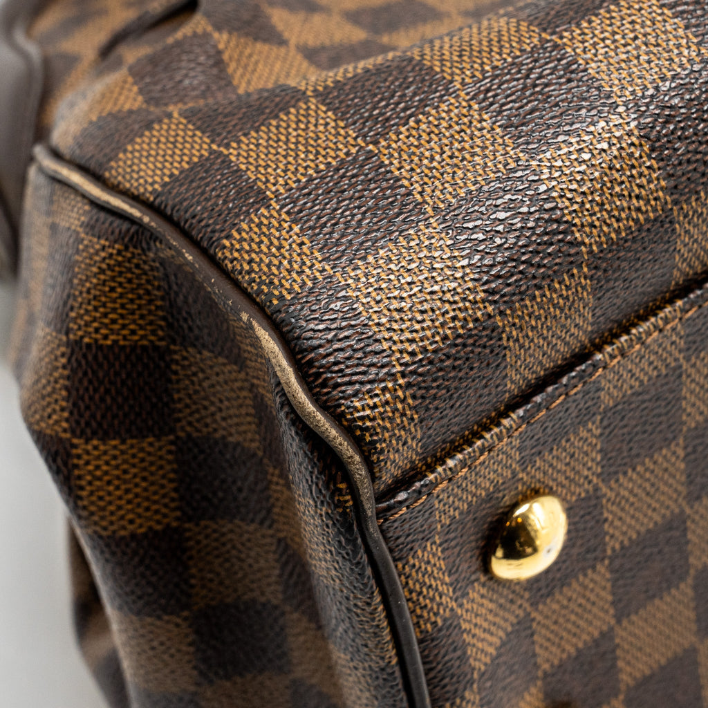 LOUIS VUITTON TREVI PM DAMIER EBENE CANVAS GHW