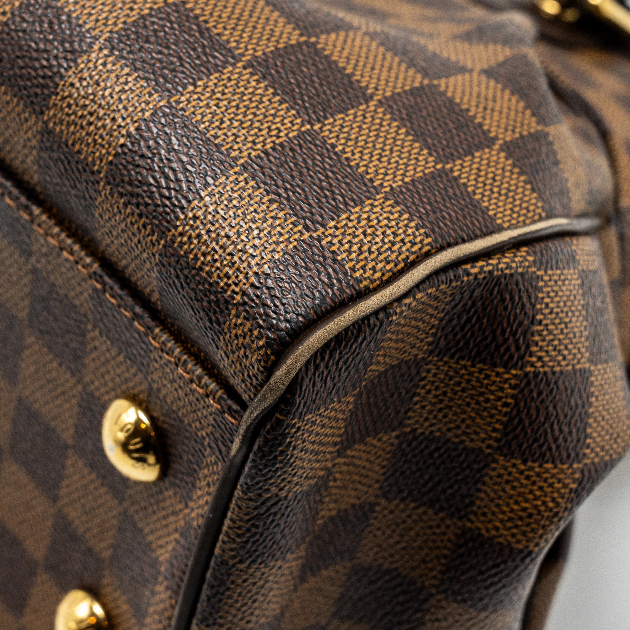 LOUIS VUITTON TREVI PM DAMIER EBENE CANVAS GHW