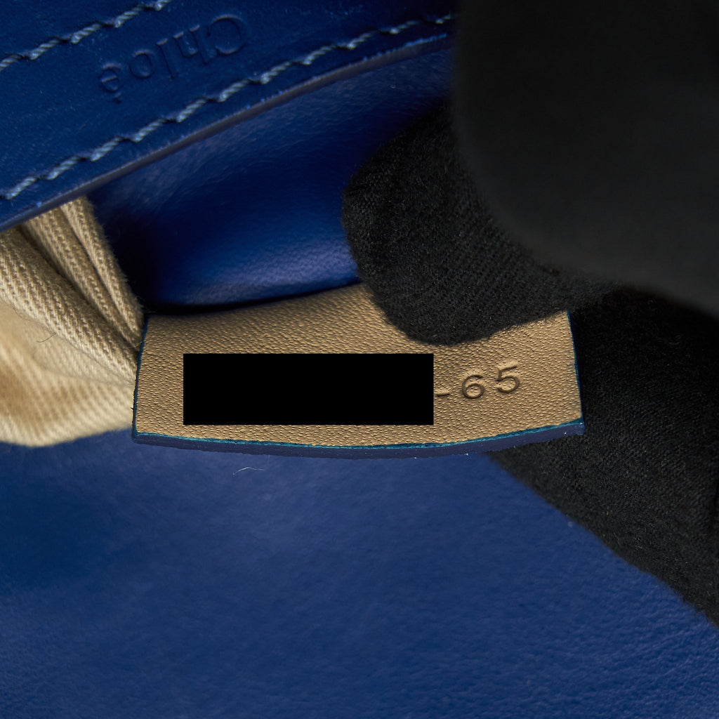 CHLOE CROSSBODY BAG BLUE GHW