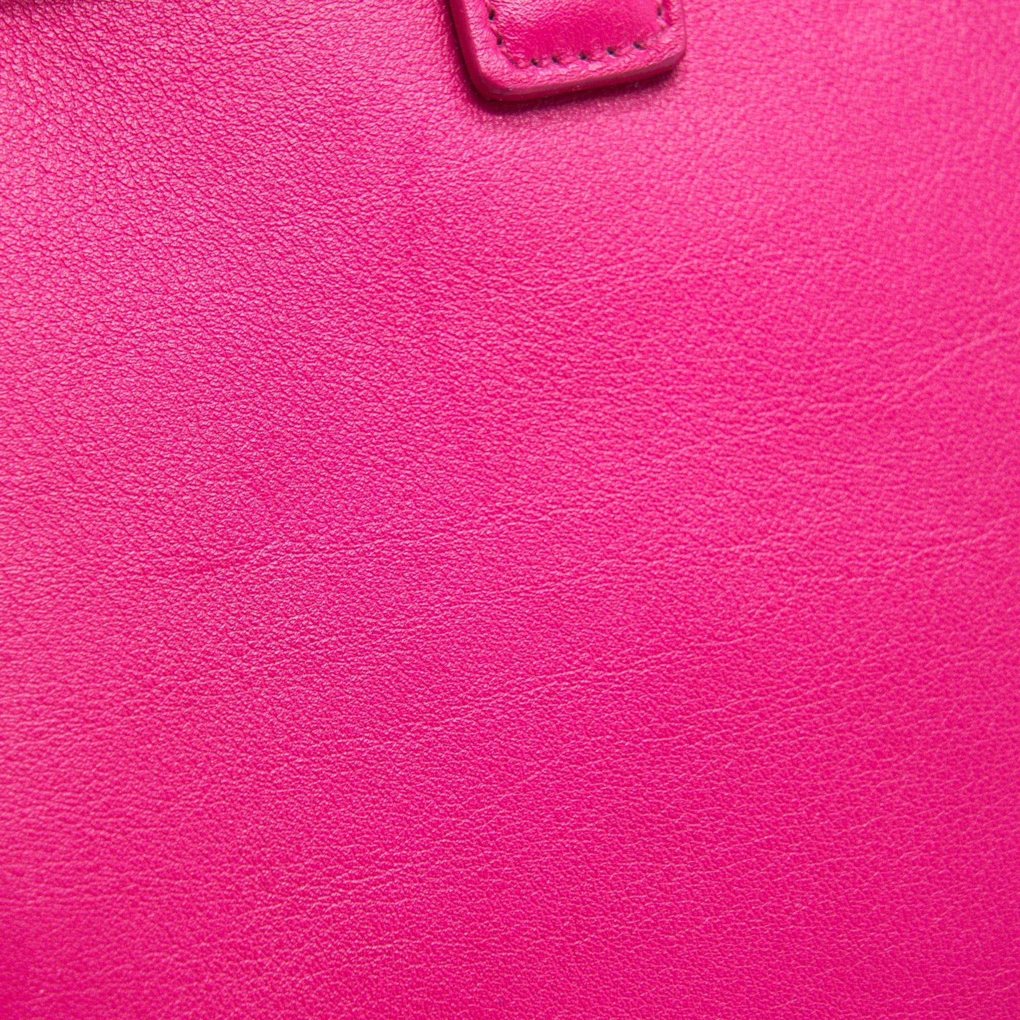 SAINT LAURENT SAC DE JOUR NANO PINK