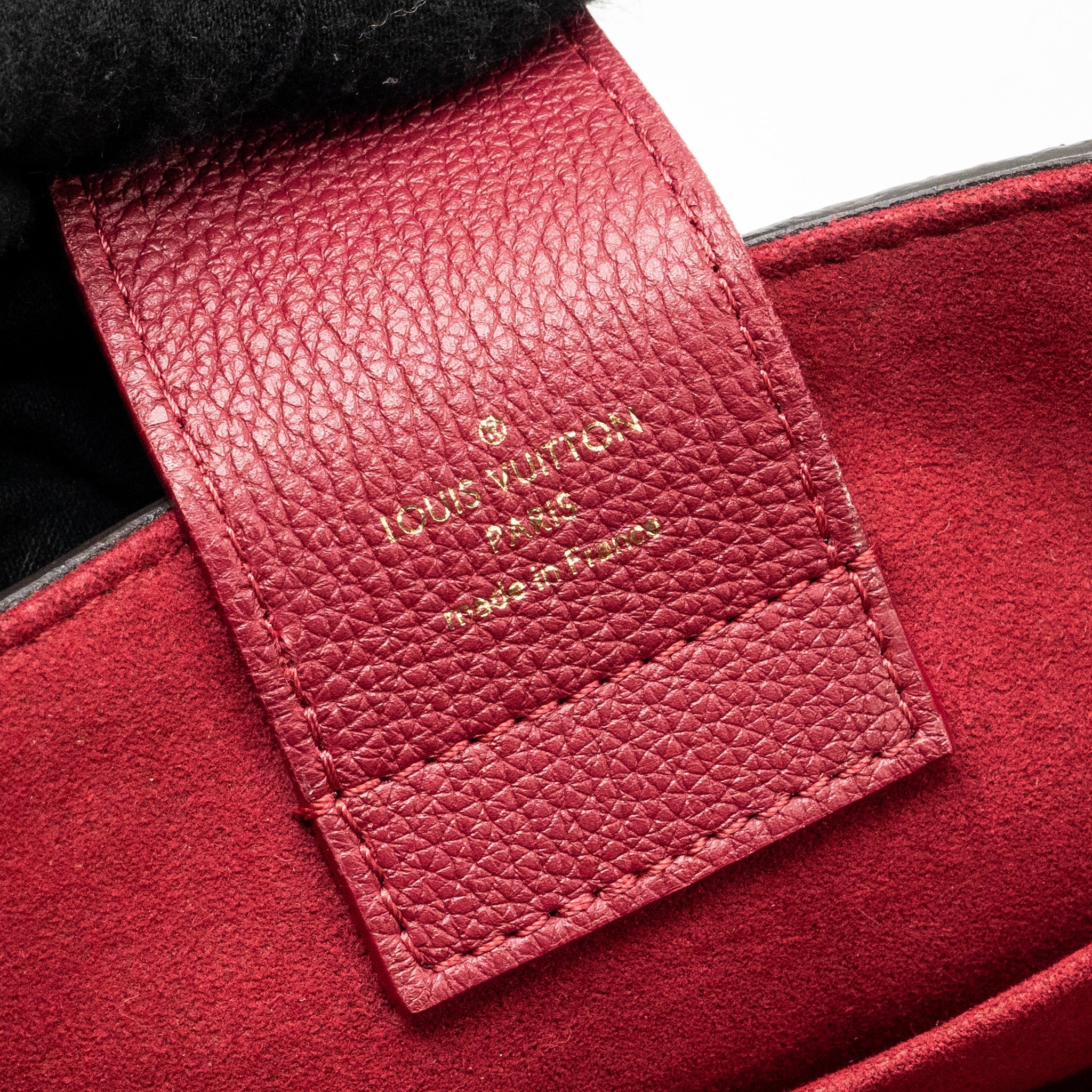 LOUIS VUITTON TOP HANDLE CROSSBODY BAG DAMIER EBENE GHW