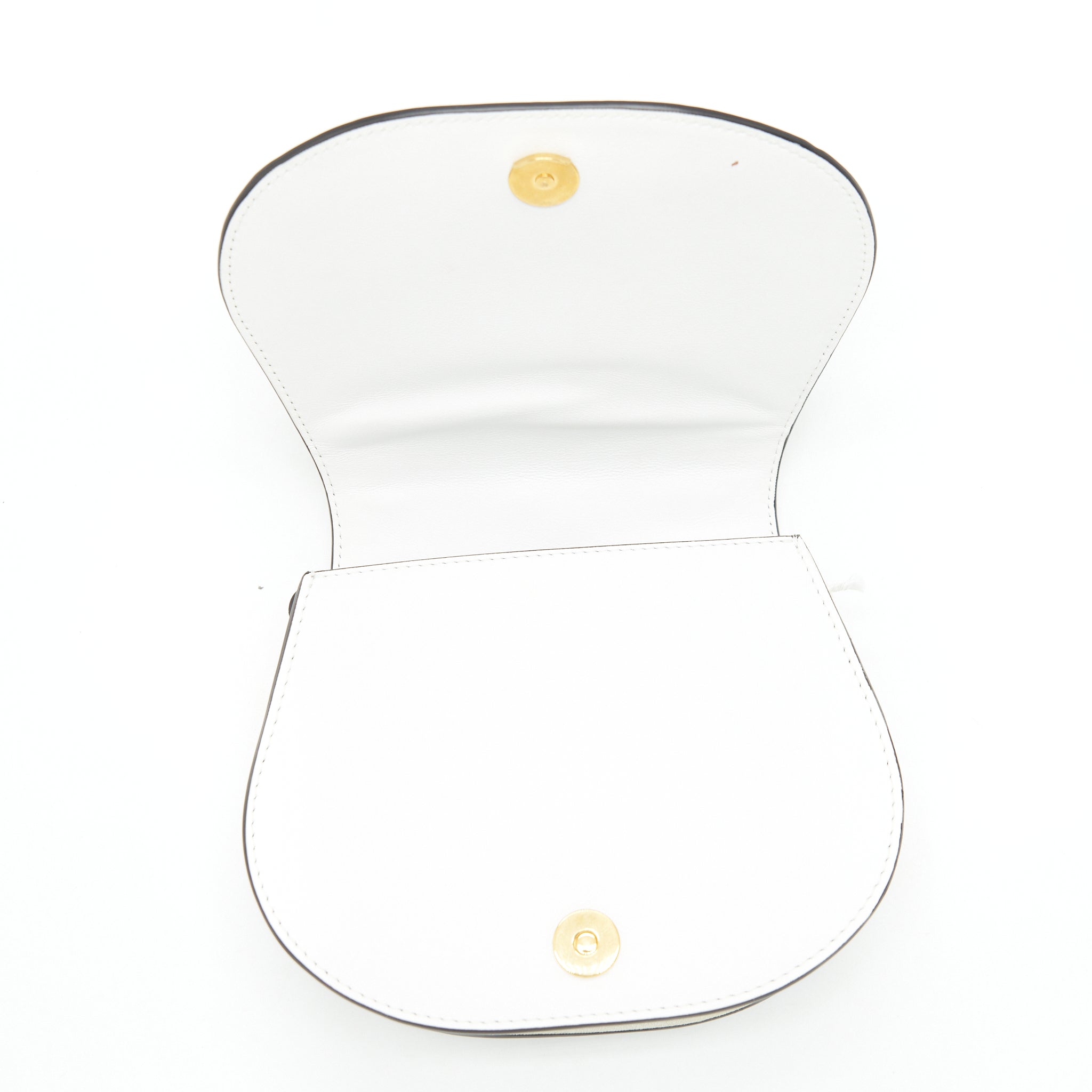 CHLOE NILE SHOULDER BAG WHITE GHW