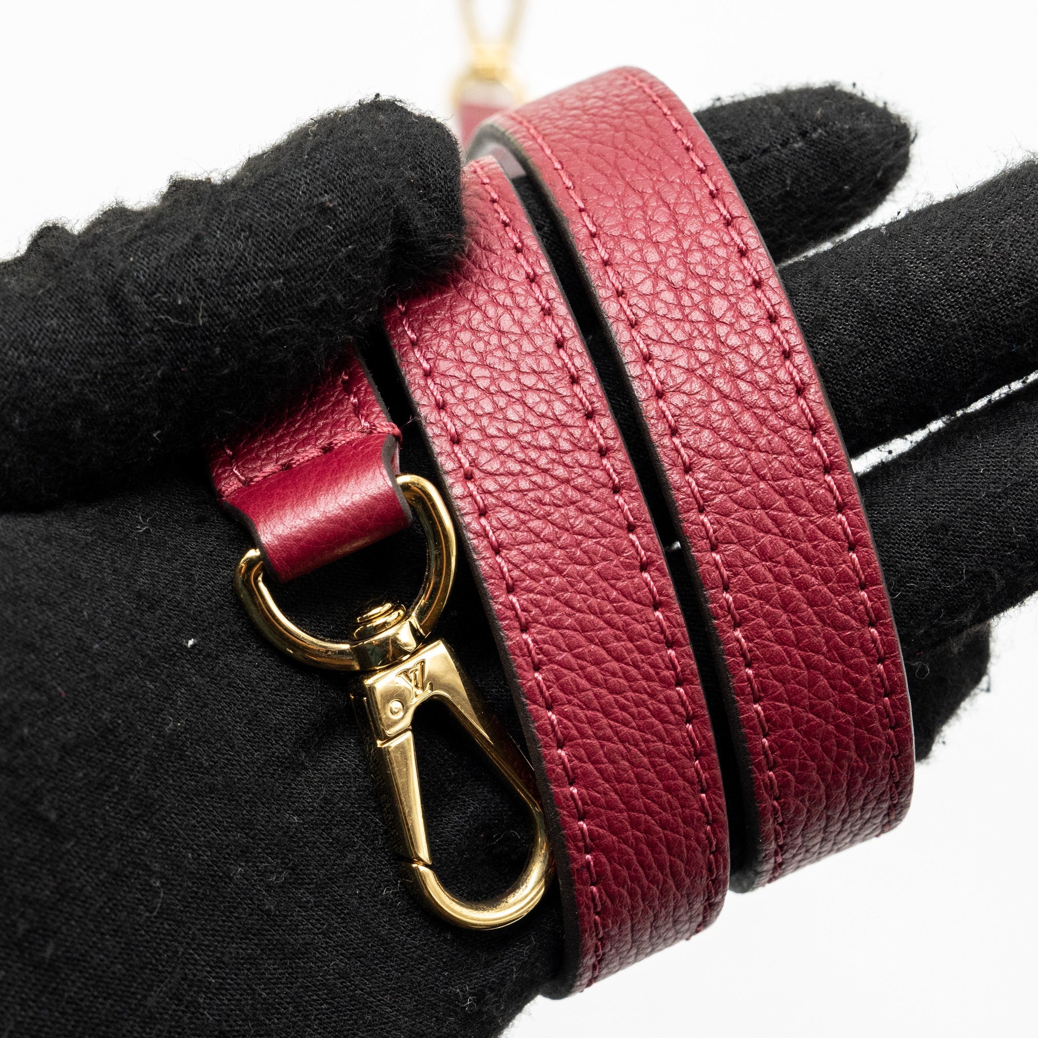 LOUIS VUITTON TOP HANDLE CROSSBODY BAG DAMIER EBENE GHW