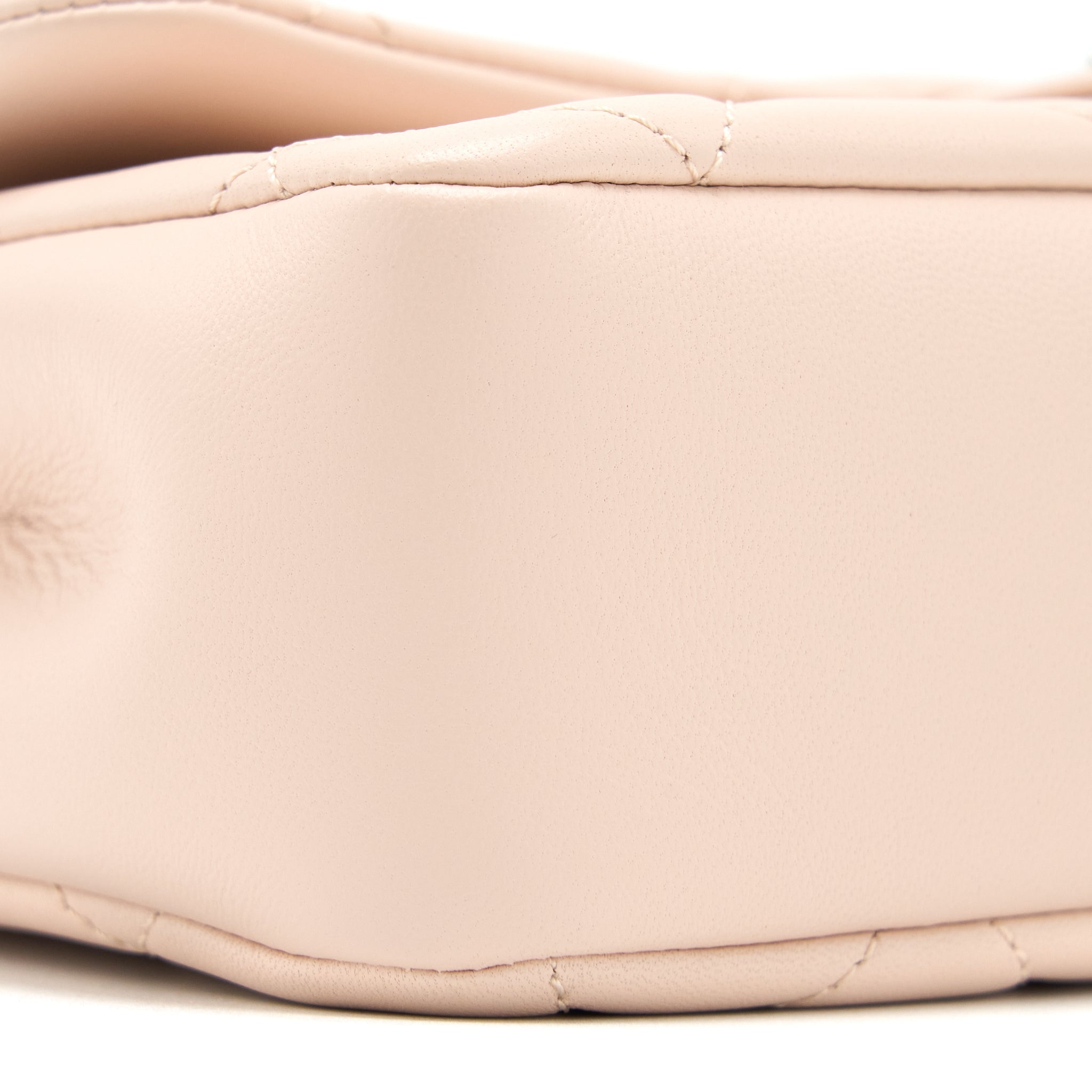 CHANEL 22C RECTANGULAR FLAP BAG WITH GIANT TOP HANDLE LAMBSKIN PINK LGHW(MICROCHIP)