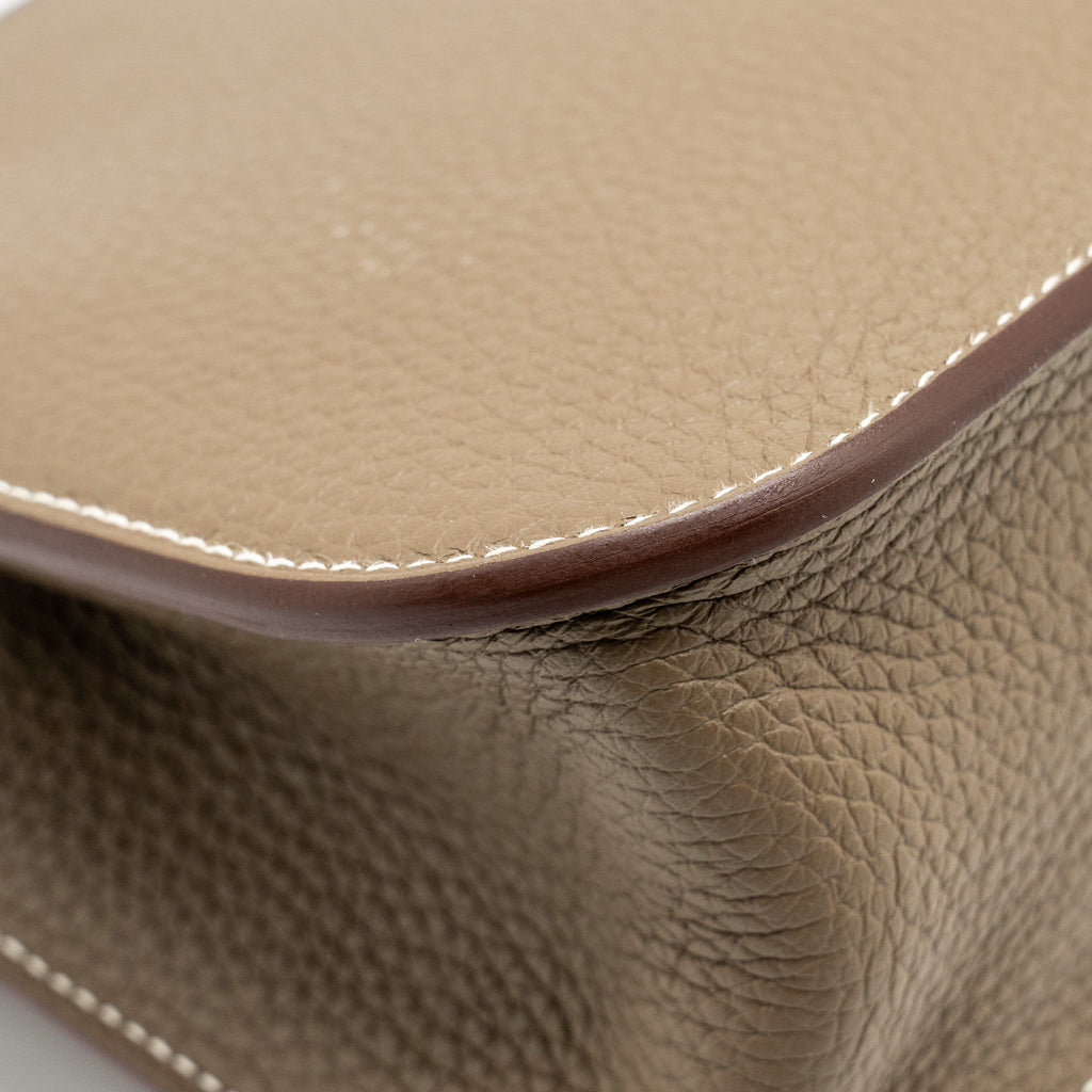 HERMES HALZAN 25 CLEMENCE ETOUPE GHW