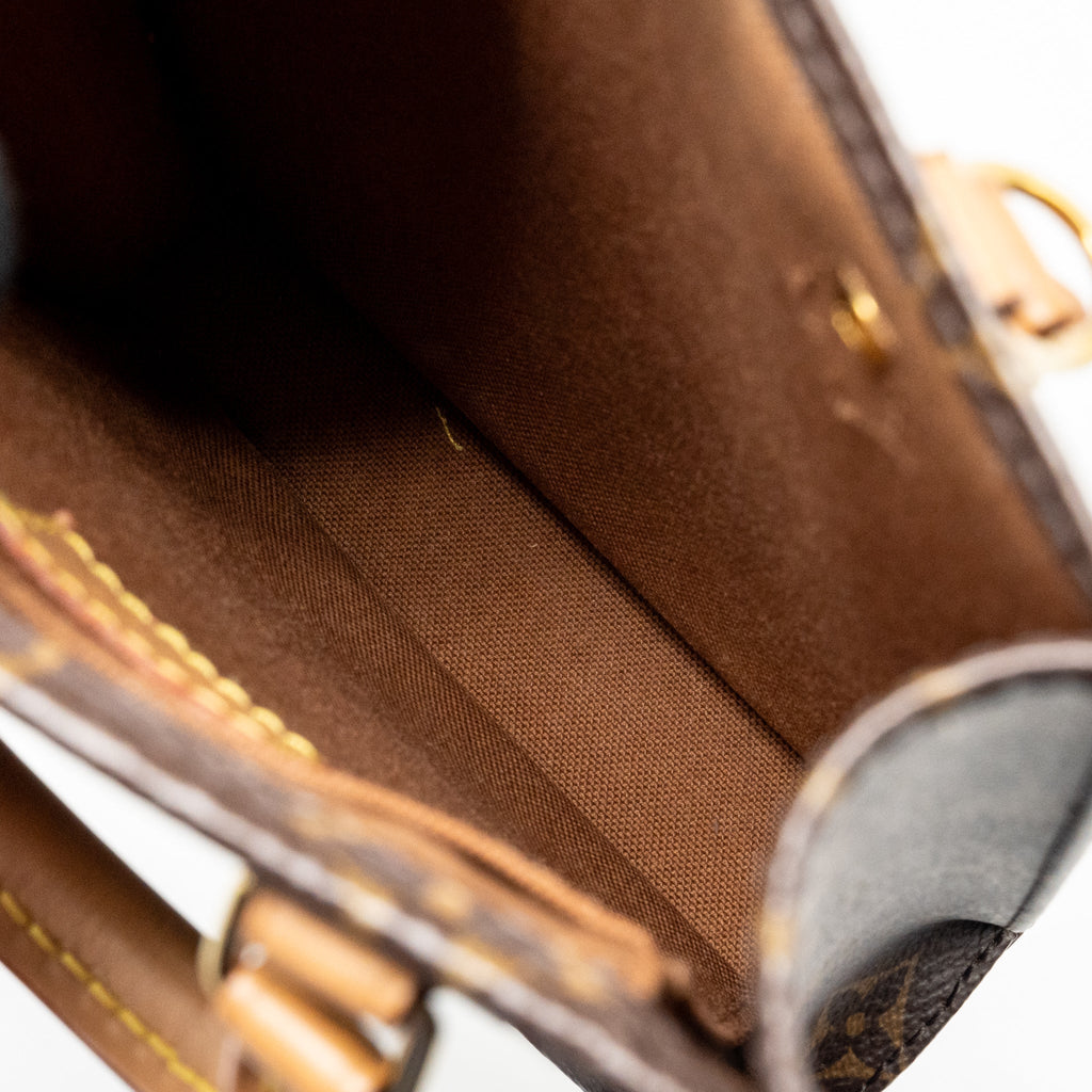 LOUIS VUITTON PETIT SAC PLAT MONOGRAM CANVAS GHW