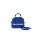 BALENIAGA VILLA TOP HANDLE BAG XXS BLUE